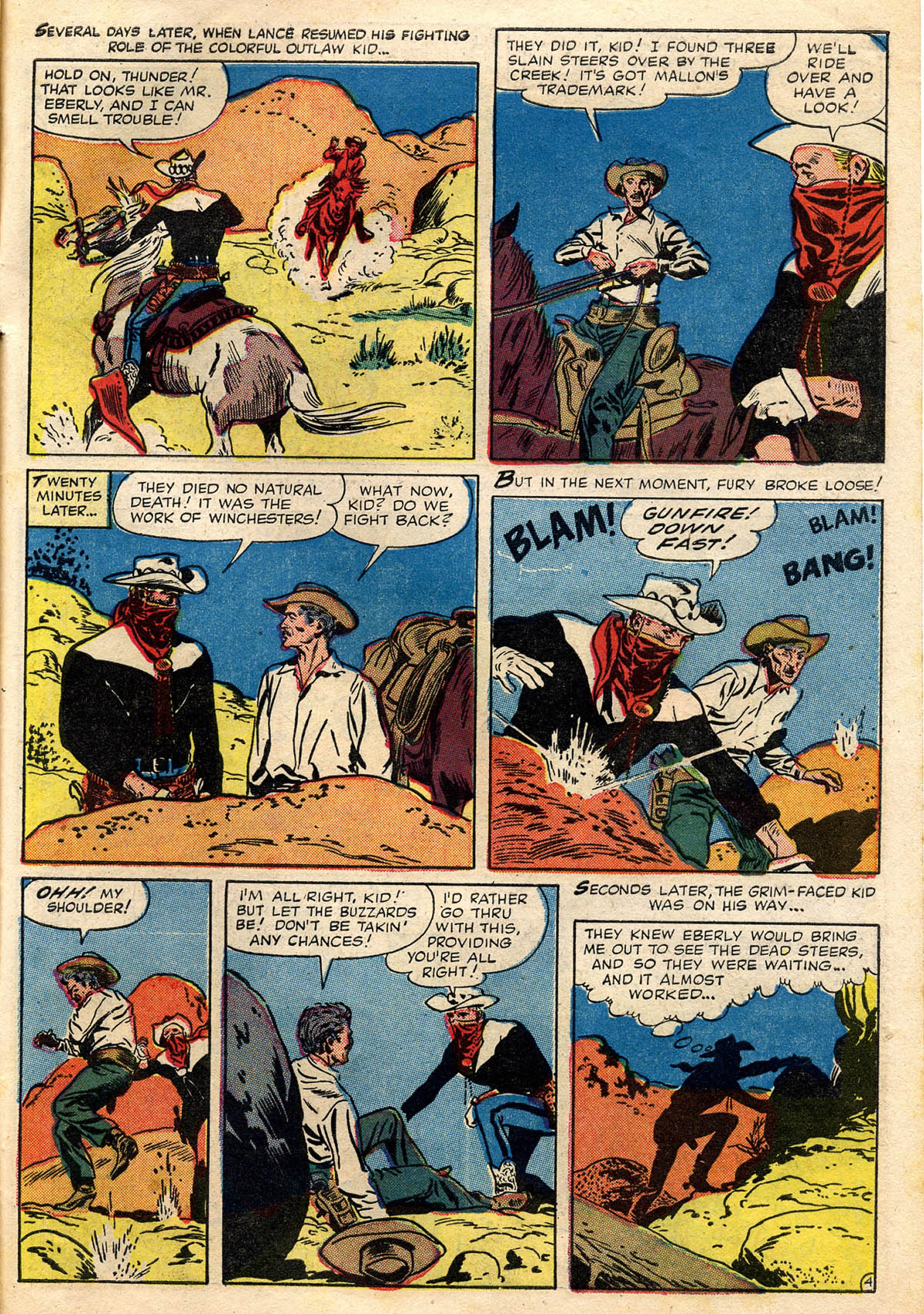 Read online The Outlaw Kid (1954) comic -  Issue #16 - 31