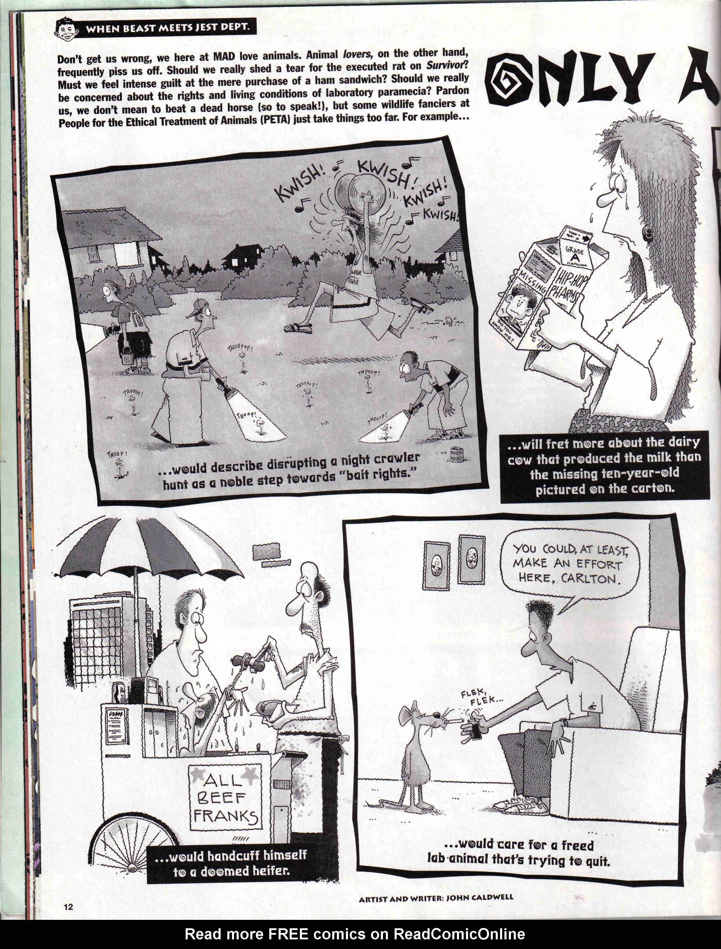 Read online MAD comic -  Issue #410 - 12