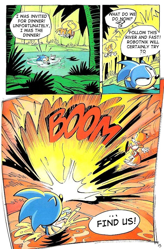 Read online Sonic Adventures: Dans Les Griffes De Robotnik comic -  Issue # Full - 16