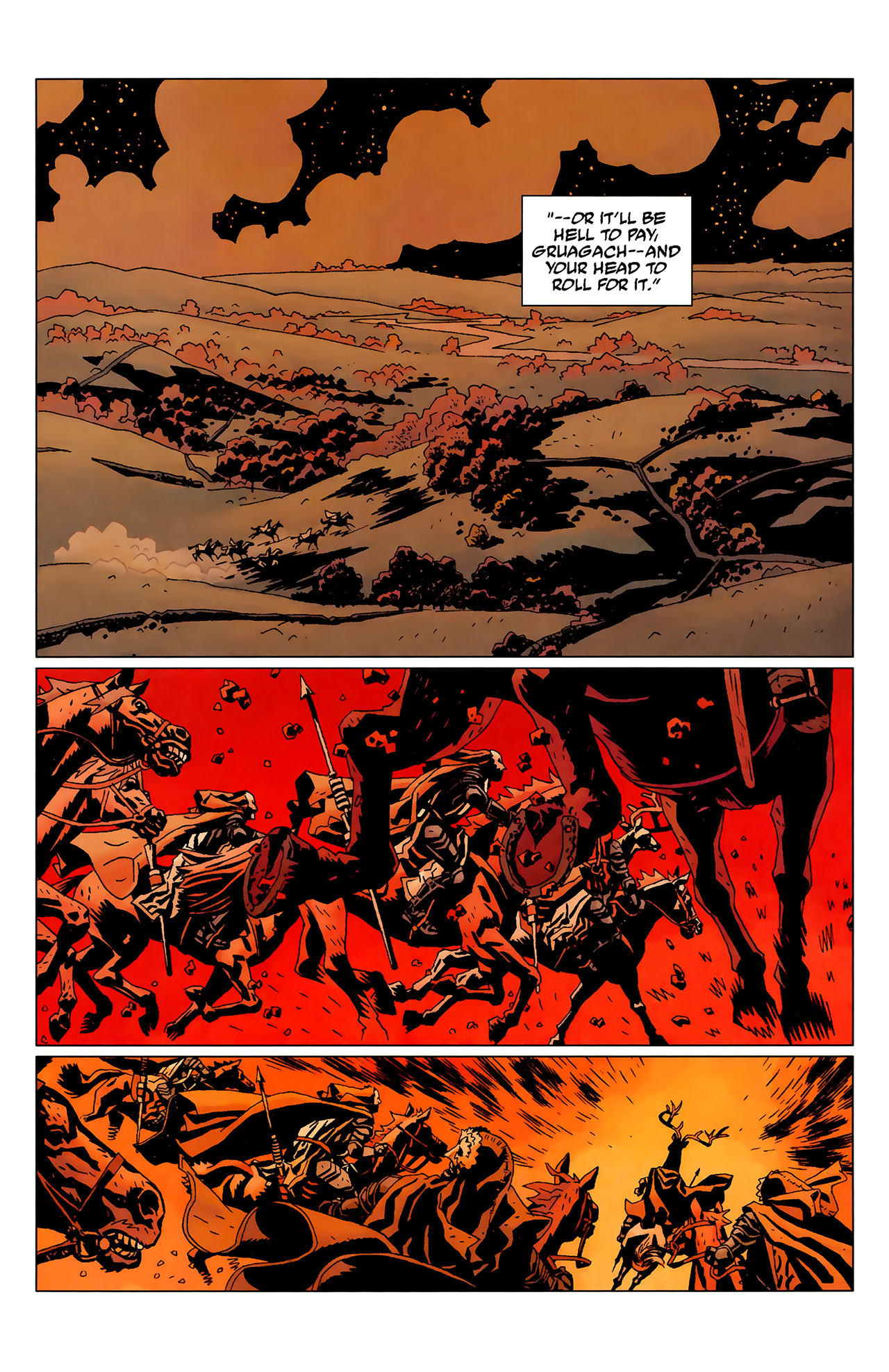 Read online Hellboy: The Wild Hunt comic -  Issue #1 - 22