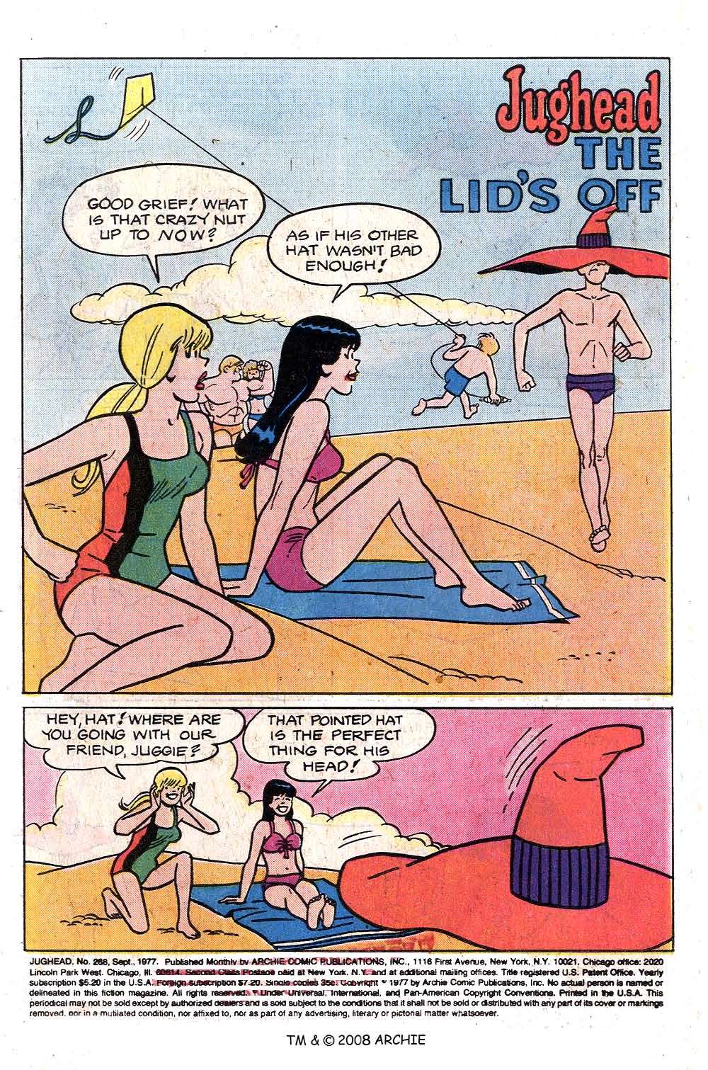 Read online Jughead (1965) comic -  Issue #268 - 3