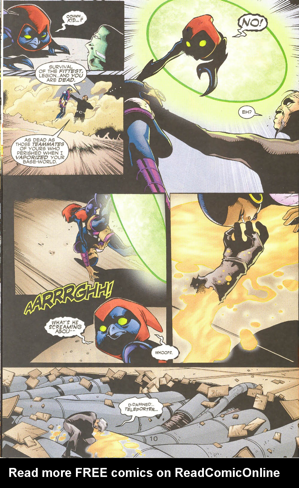 Read online The Legion comic -  Issue #8 - 11