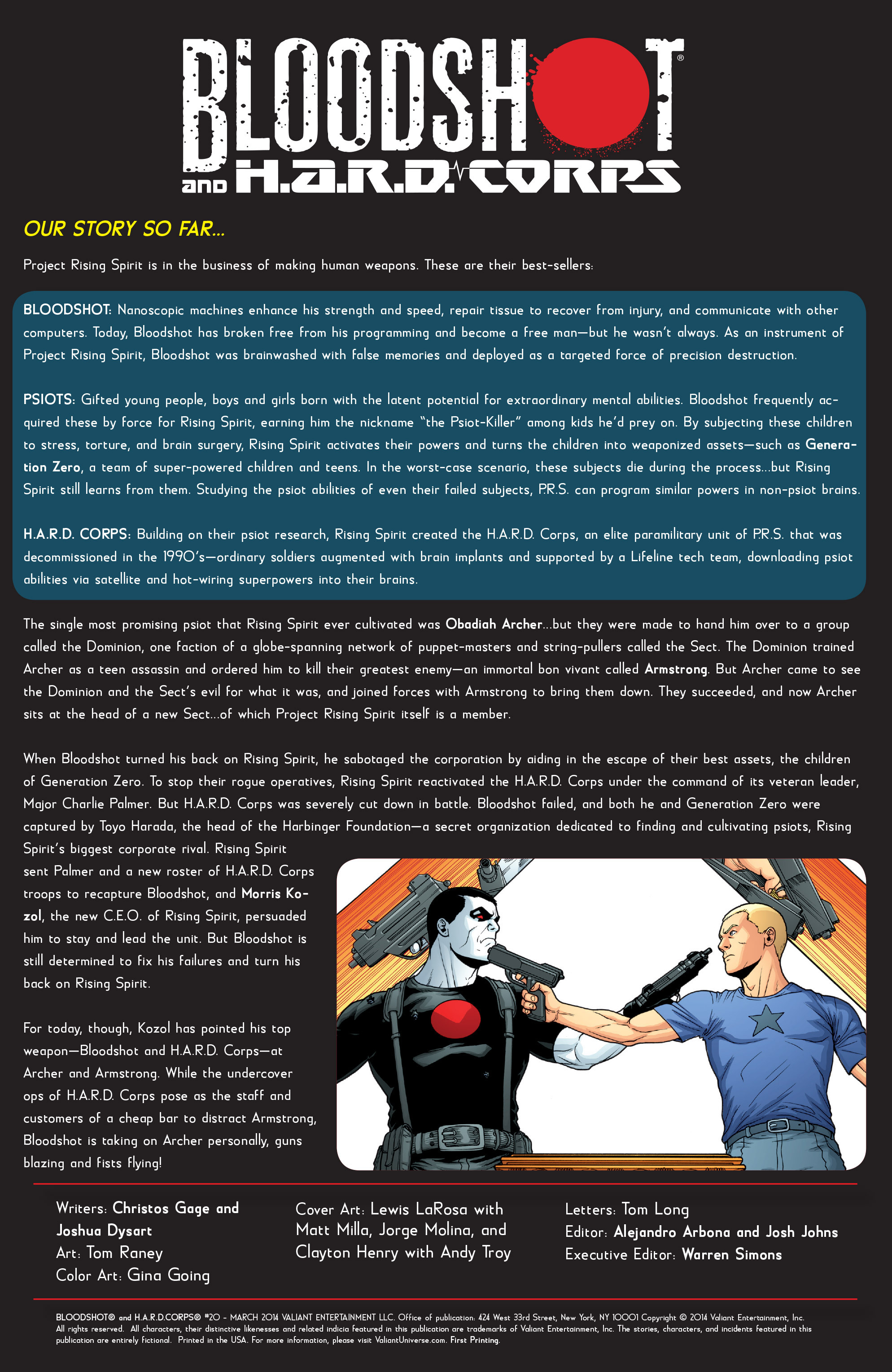 Read online Bloodshot and H.A.R.D.Corps comic -  Issue #20 - 2