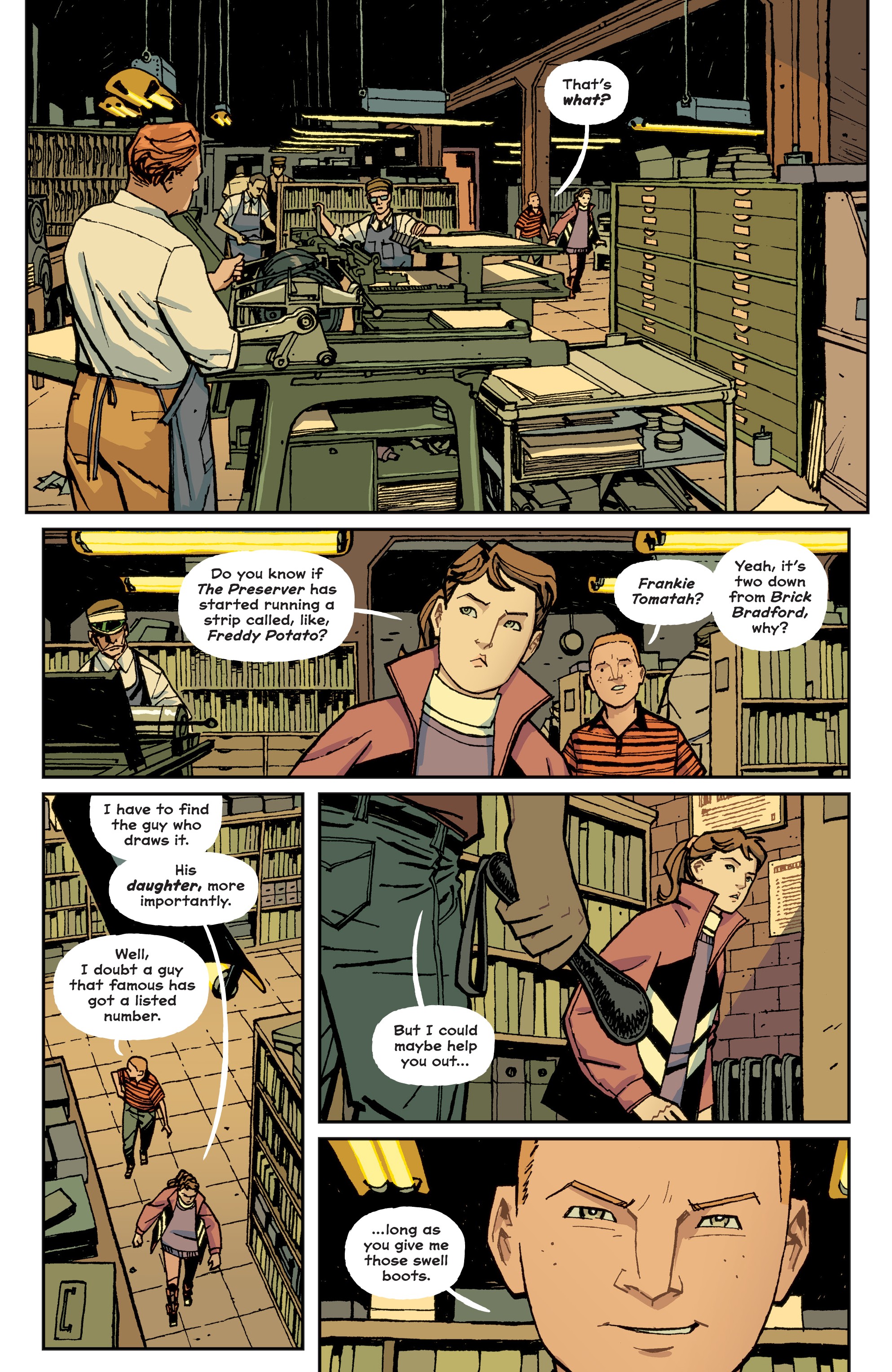 Read online Paper Girls comic -  Issue #26 - 16