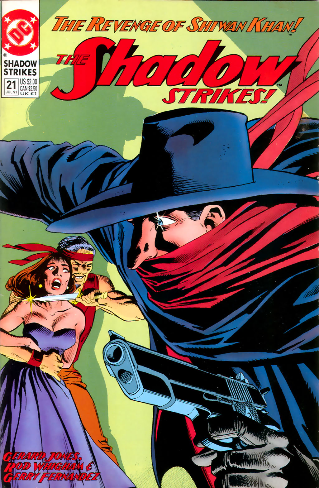 Read online The Shadow Strikes! comic -  Issue #21 - 1