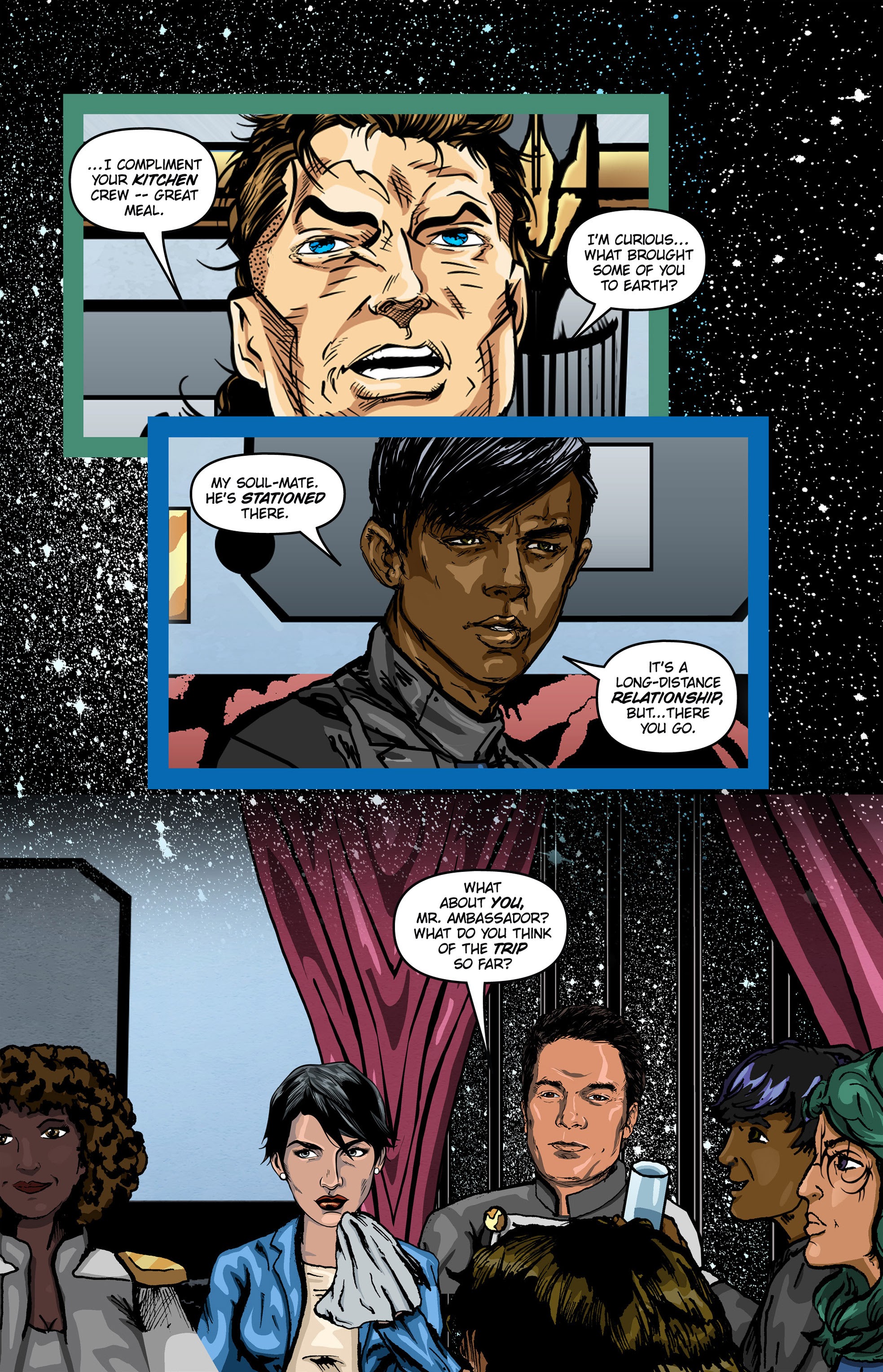 Read online William Shatner's Man O' War comic -  Issue #5 - 17