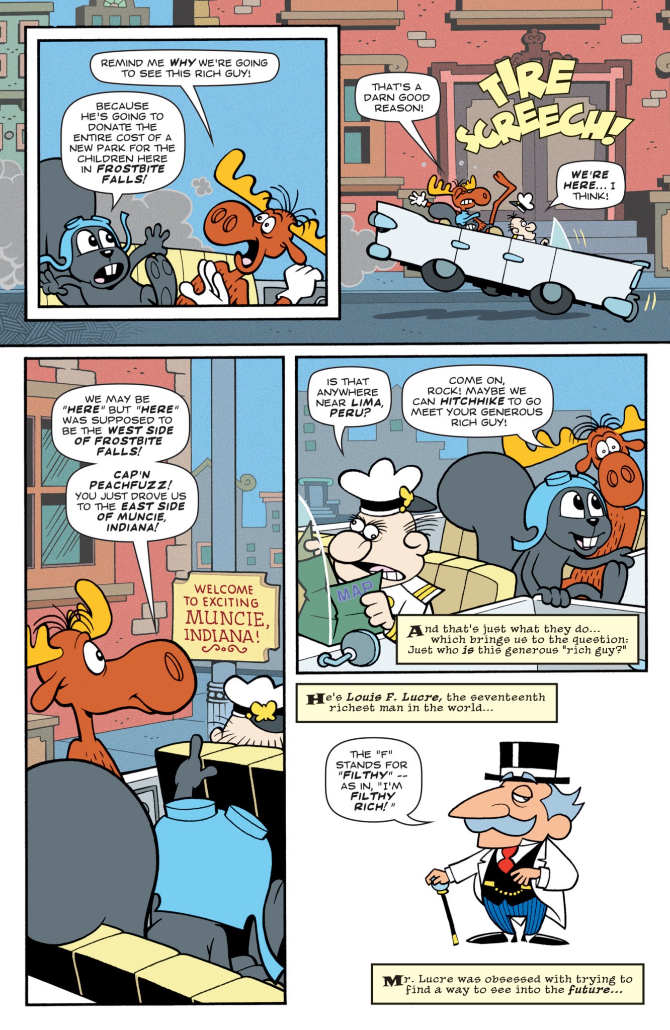 Read online Rocky and Bullwinkle comic -  Issue #1 - 4