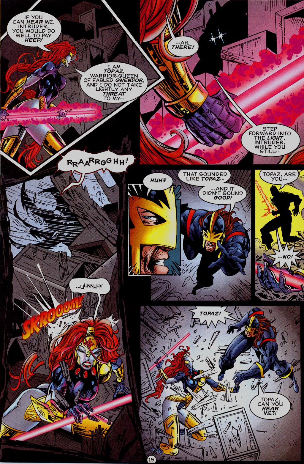 Read online UltraForce (1995) comic -  Issue #10 - 16