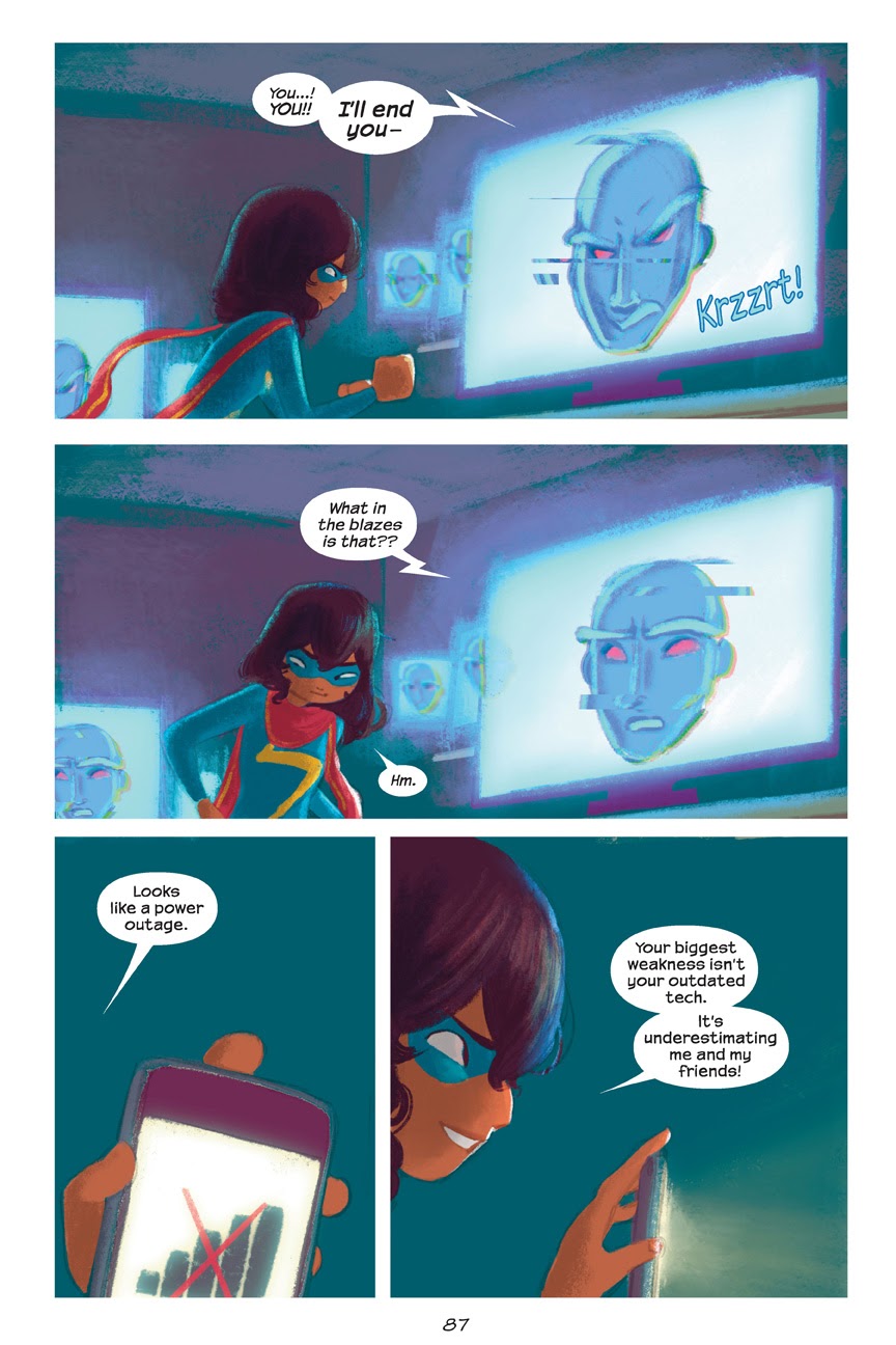 Read online Ms. Marvel: Stretched Thin comic -  Issue # TPB - 90