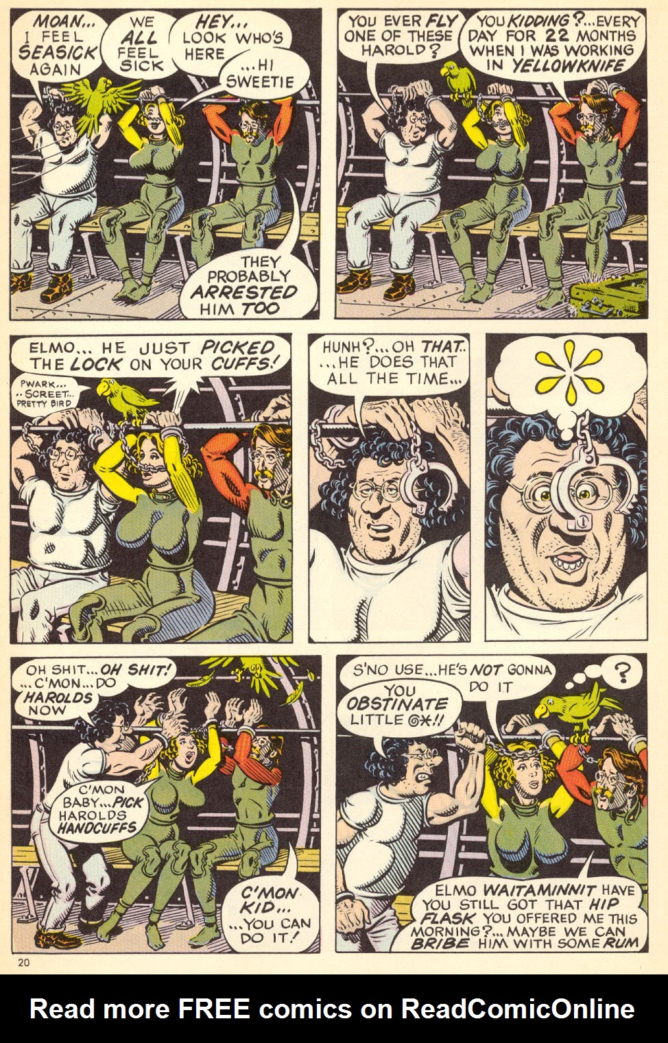 Read online Harold Hedd in "Hitler's Cocaine" comic -  Issue #2 - 22