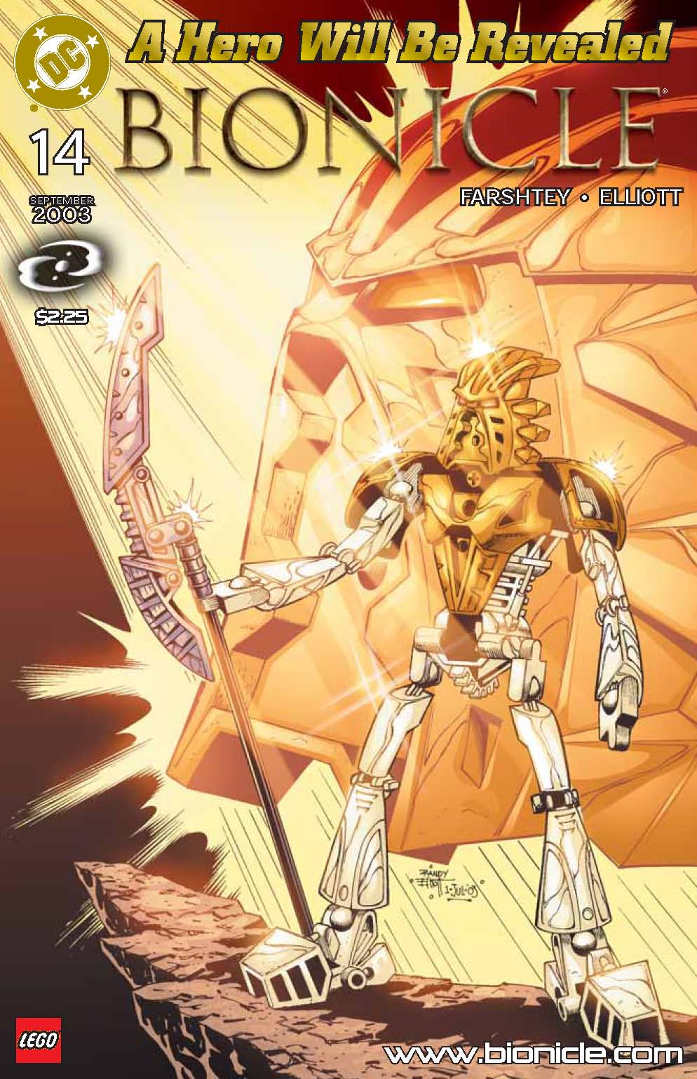 Read online Bionicle comic -  Issue #14 - 1