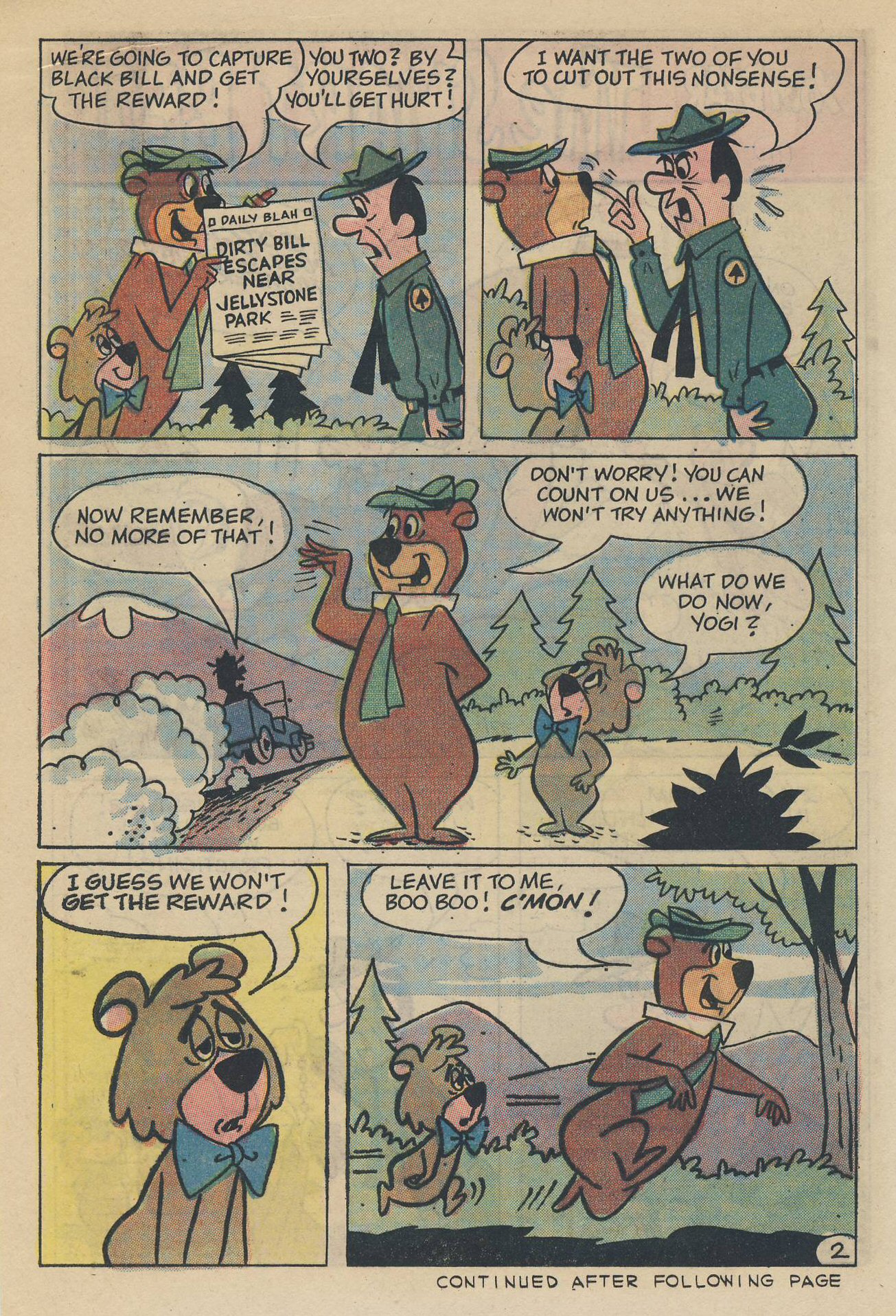 Read online Yogi Bear (1970) comic -  Issue #16 - 16