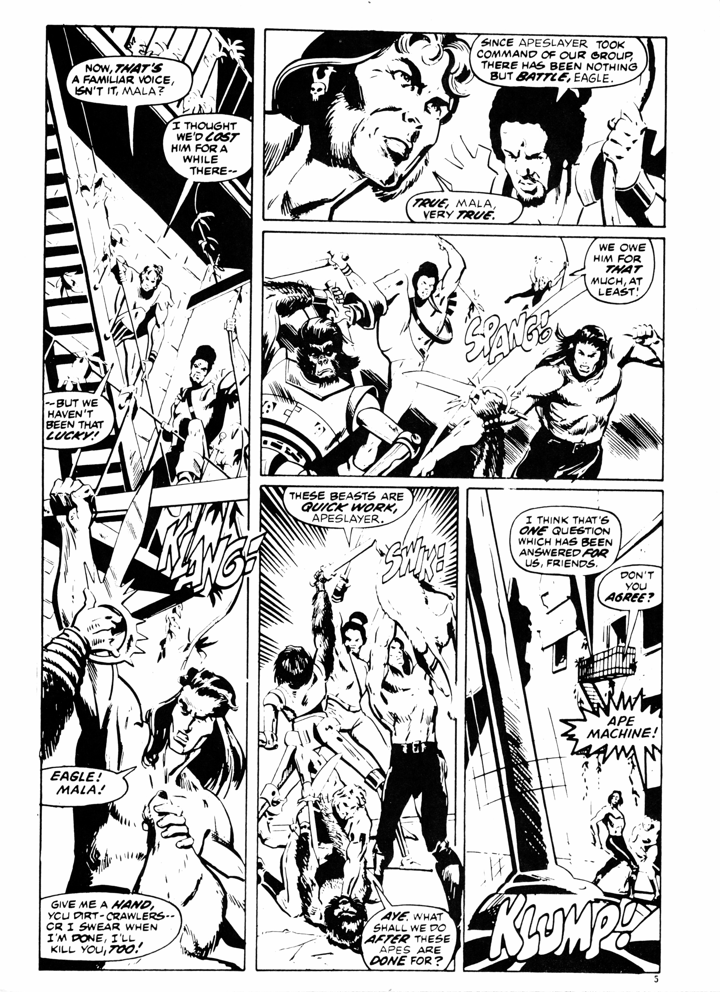Read online Planet of the Apes (1974) comic -  Issue #25 - 5