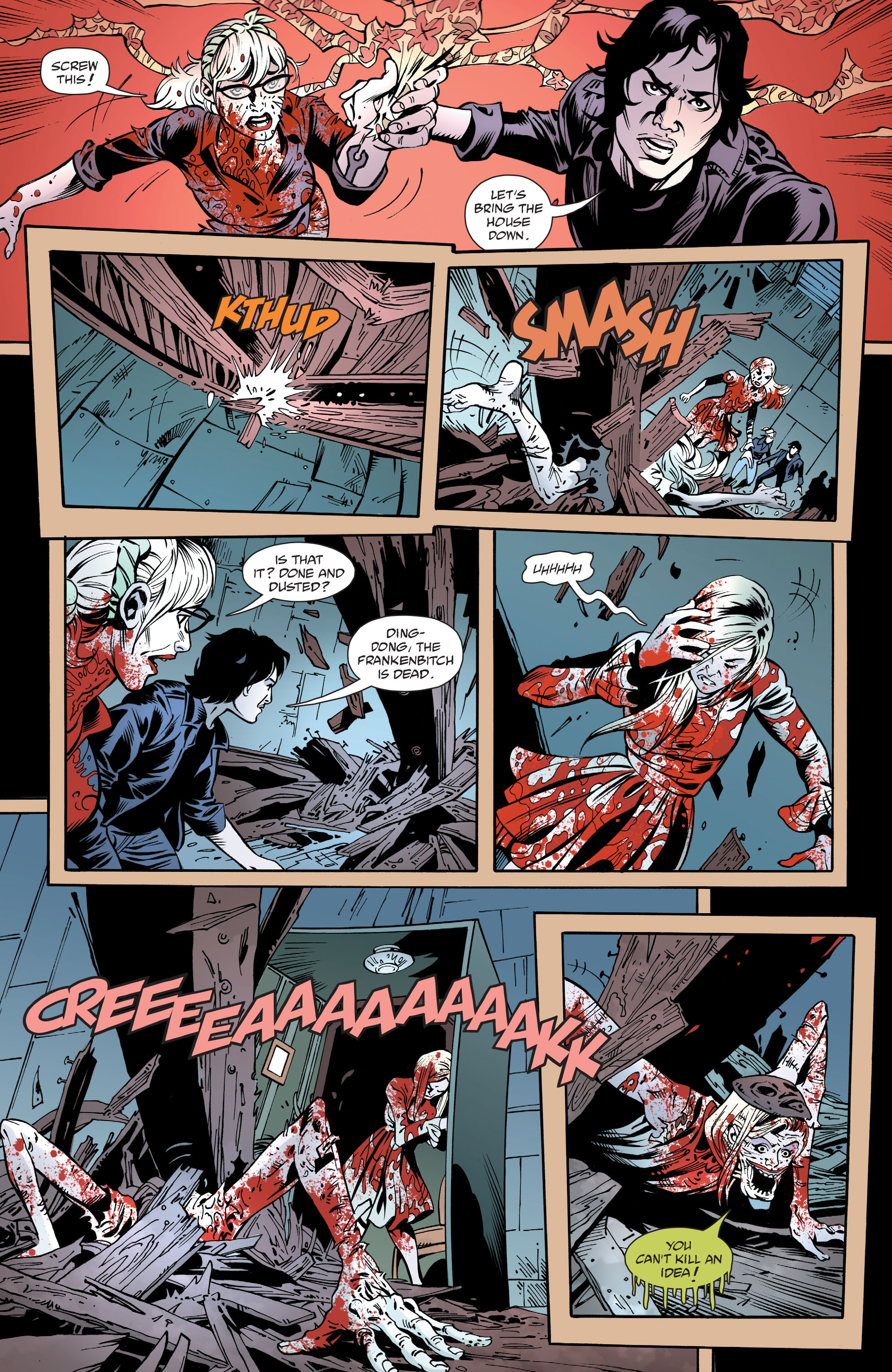 Read online Survivors' Club comic -  Issue #9 - 12