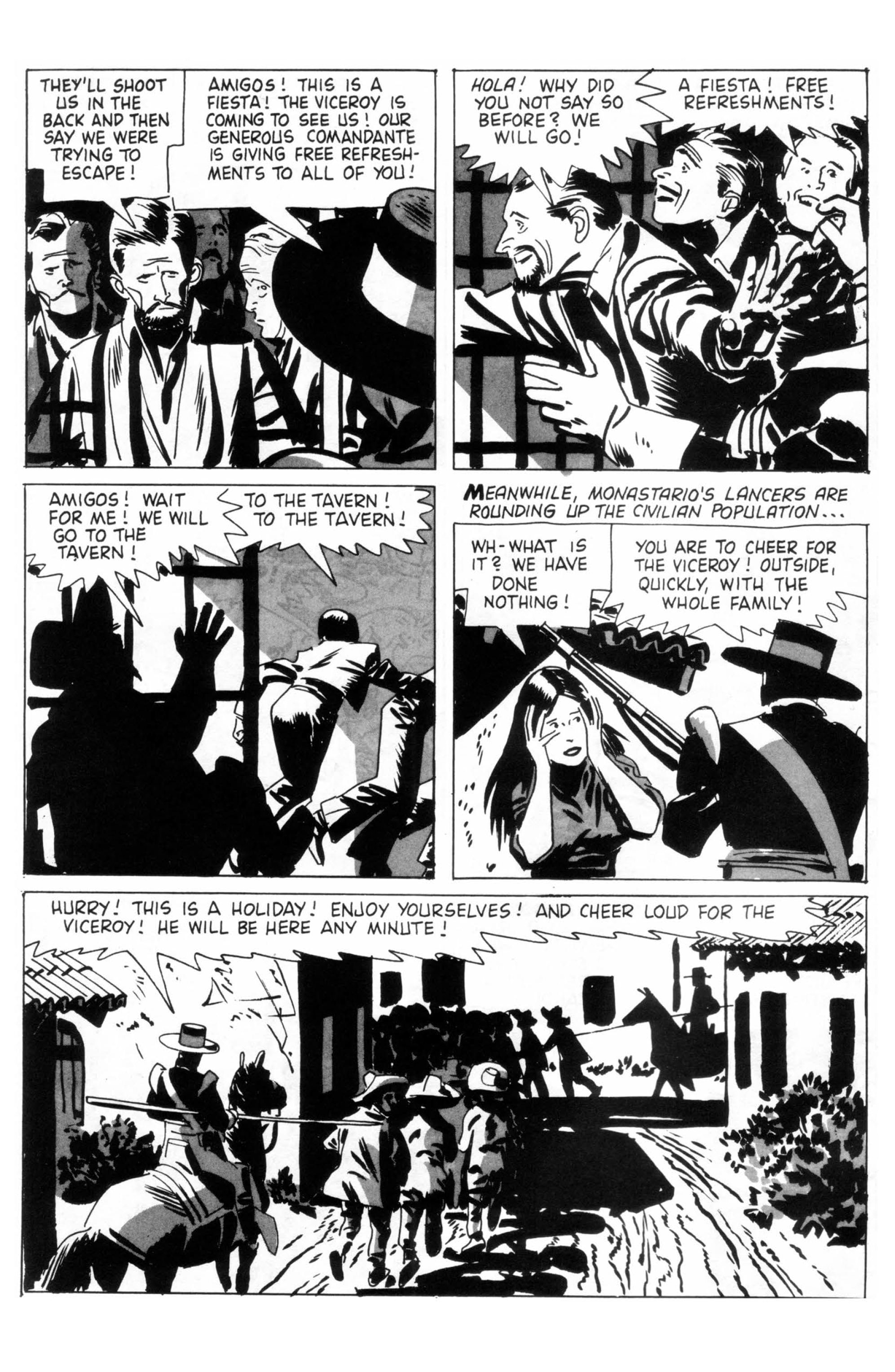 Read online Zorro Black & White Noir comic -  Issue # Full - 24