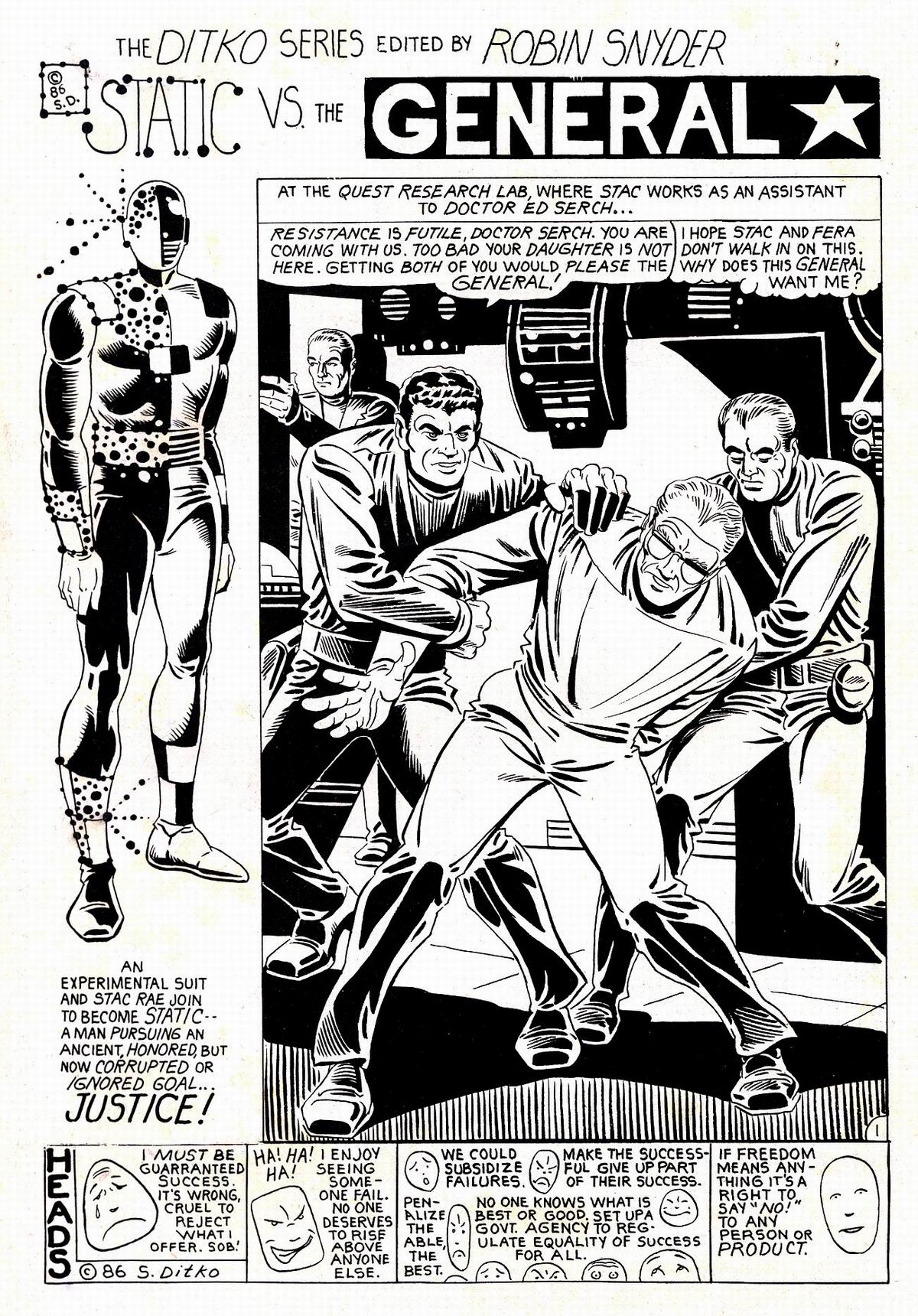 Read online Ditko's World featuring Static comic -  Issue #1 - 3