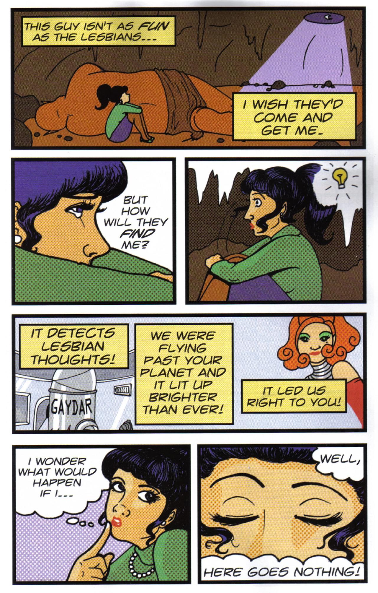 Read online I Was Kidnapped By Lesbian Pirates From Outer Space comic -  Issue #3 - 19