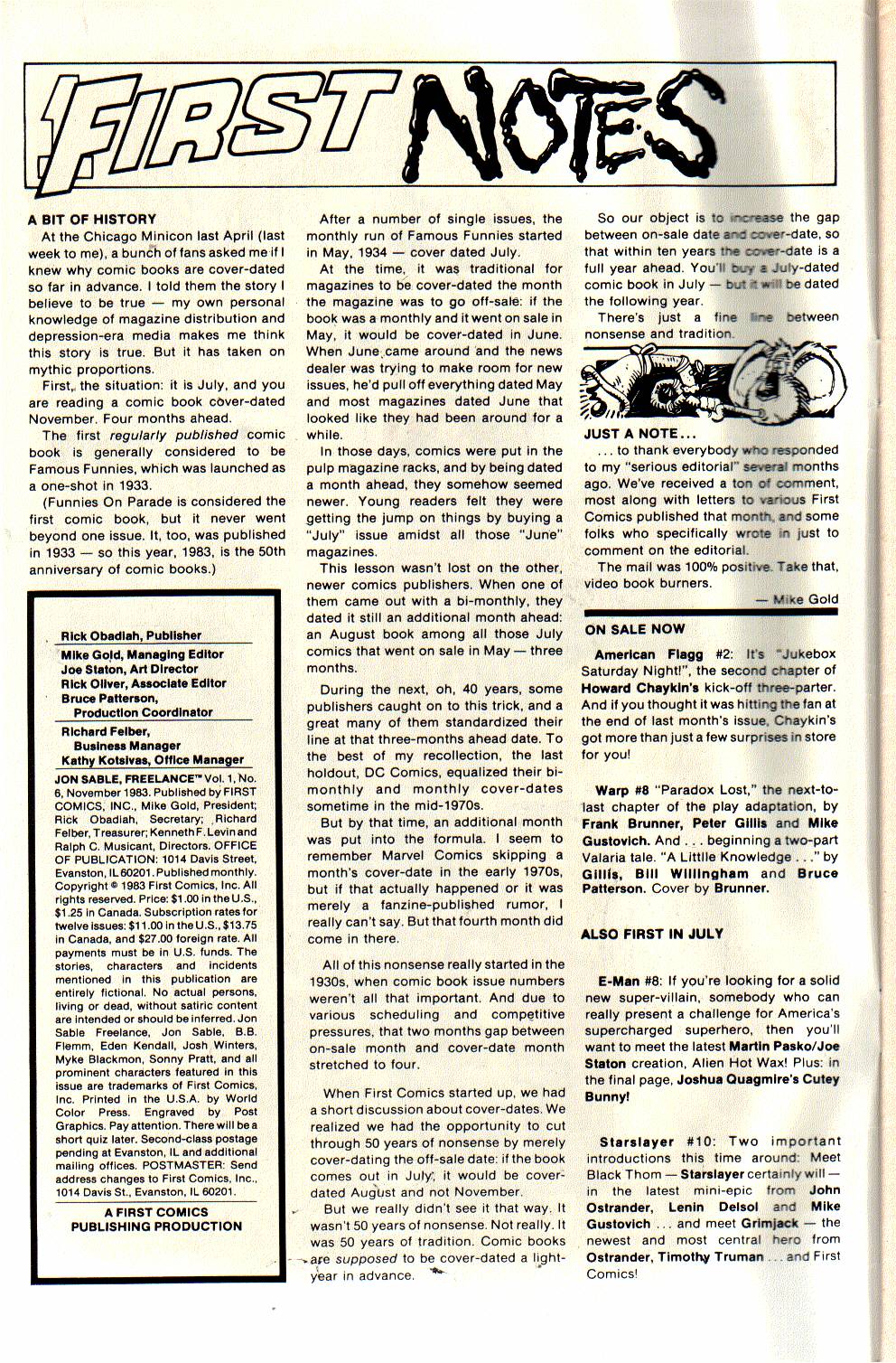 Read online Jon Sable, Freelance comic -  Issue #6 - 2