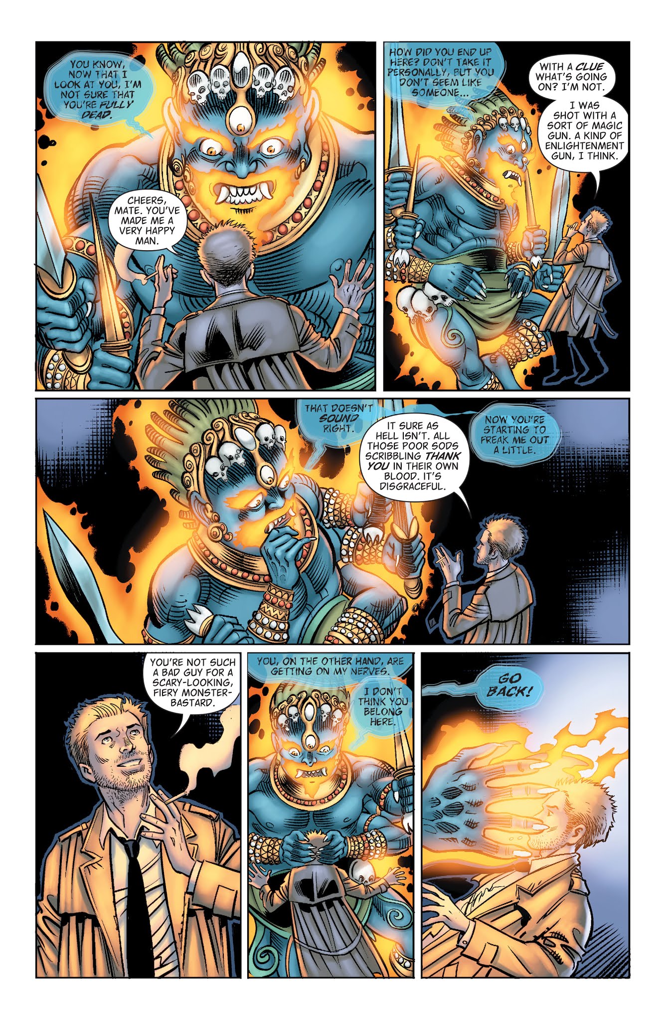 Read online The Hellblazer comic -  Issue # _TPB 3 - 121