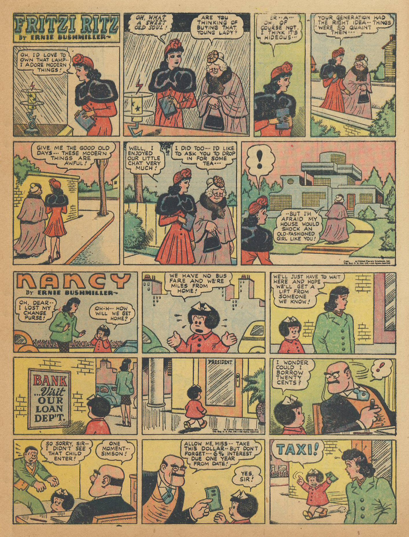 Read online Comics on Parade comic -  Issue #55 - 39