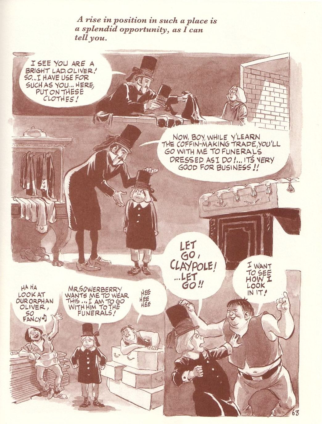 Read online Fagin the Jew comic -  Issue # TPB - 64