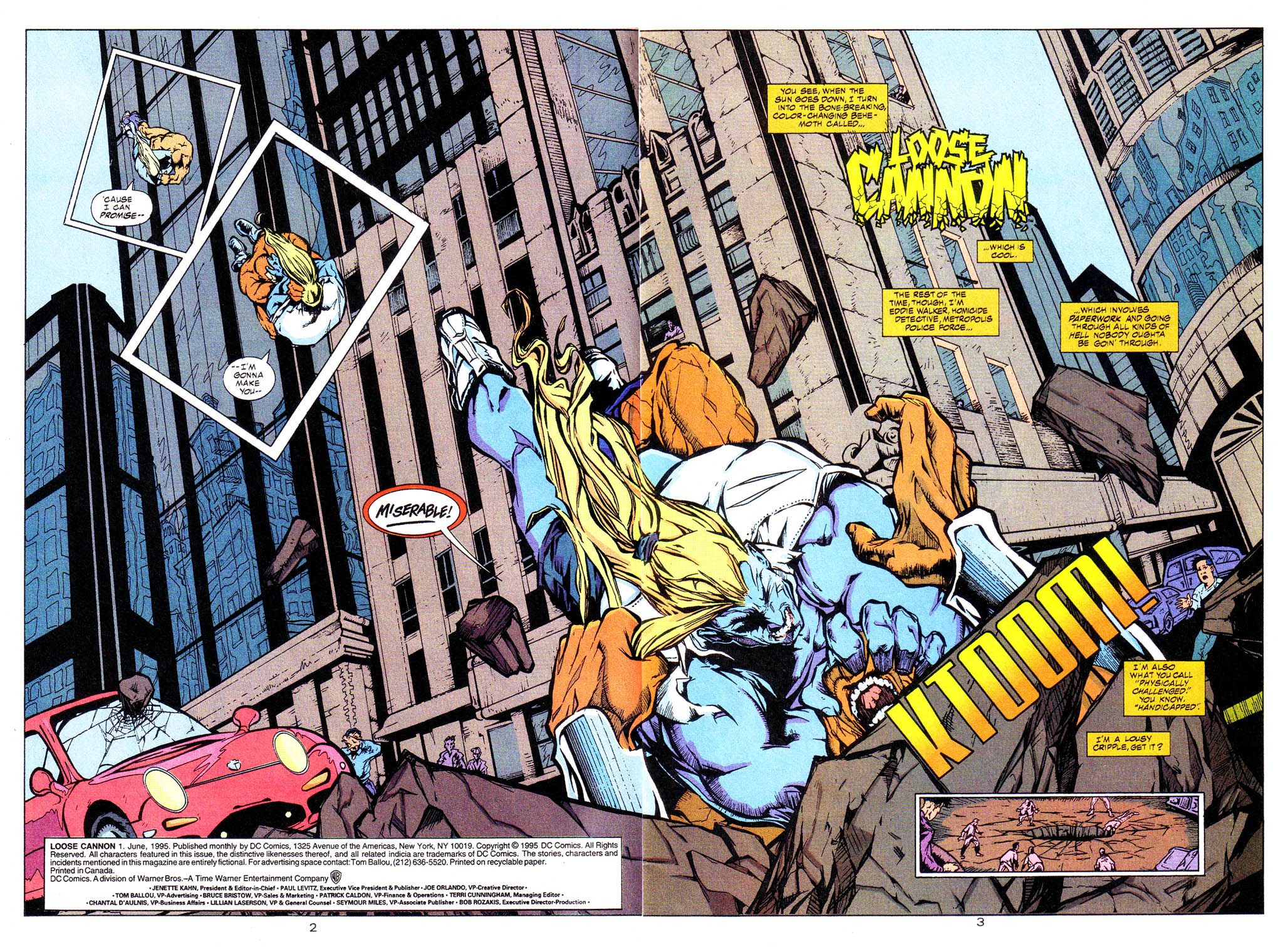 Read online Loose Cannon comic -  Issue #1 - 3