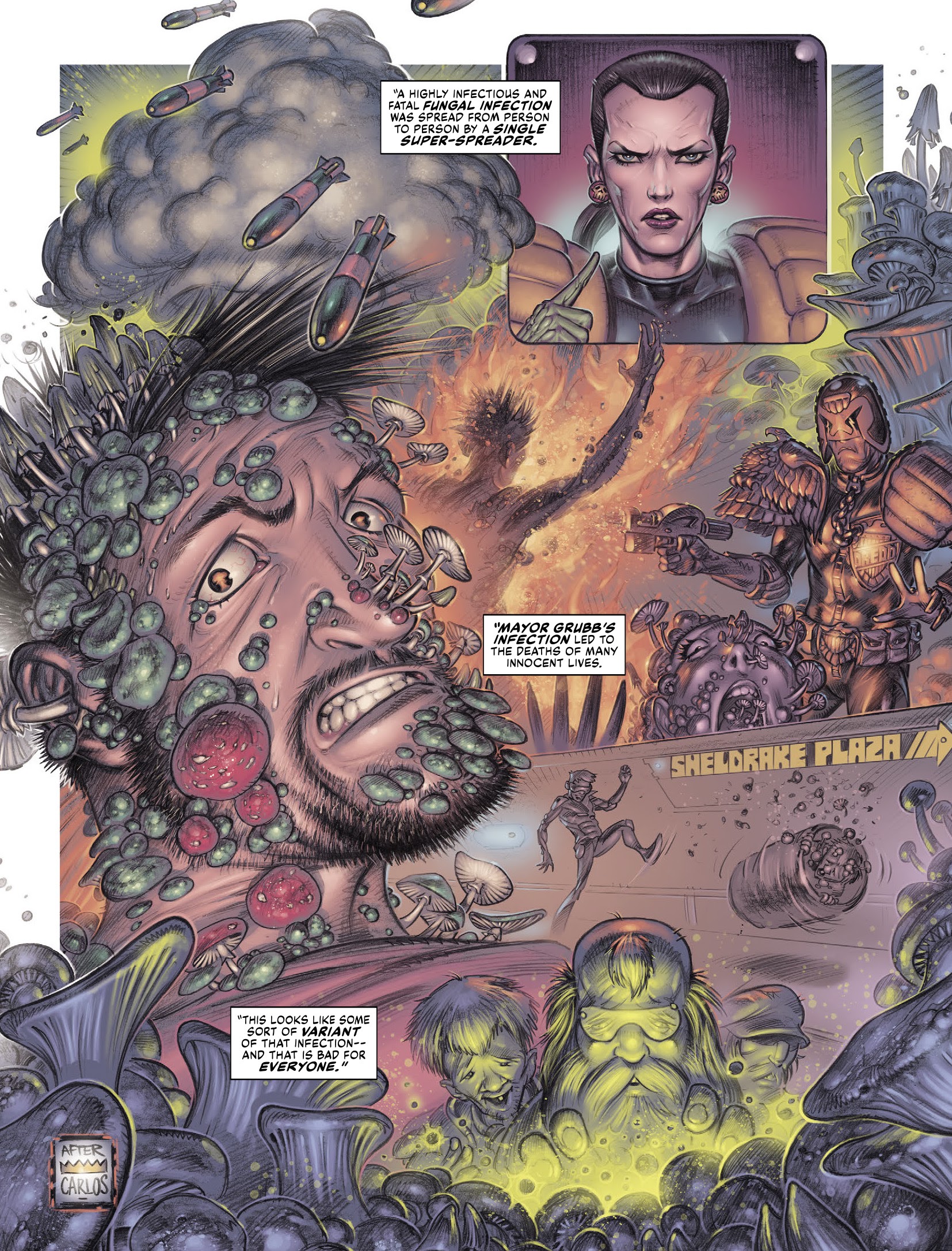Read online Judge Dredd Megazine (Vol. 5) comic -  Issue #440 - 22