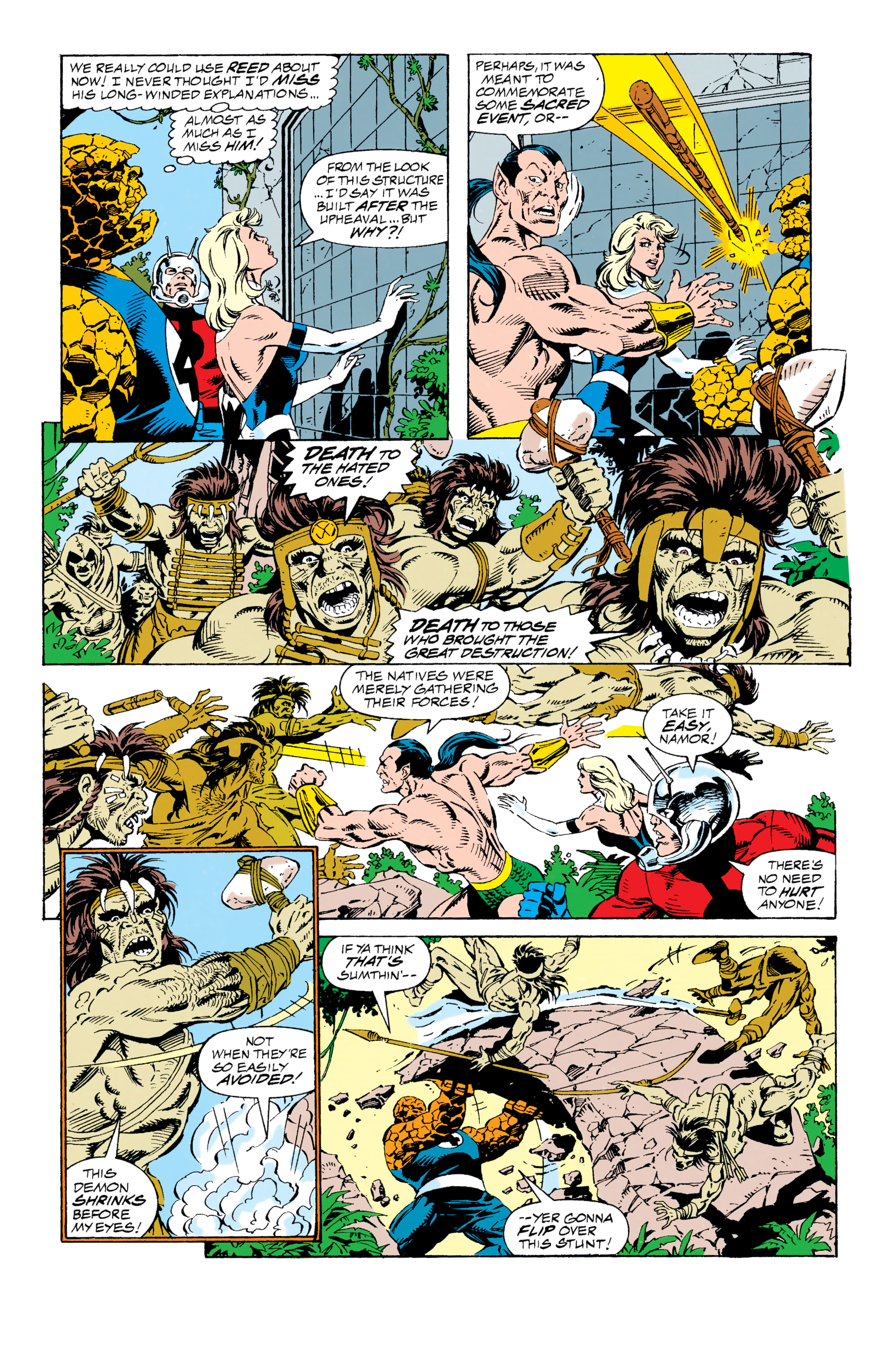 Read online Fantastic Four Epic Collection comic -  Issue # Nobody Gets Out Alive (Part 4) - 95