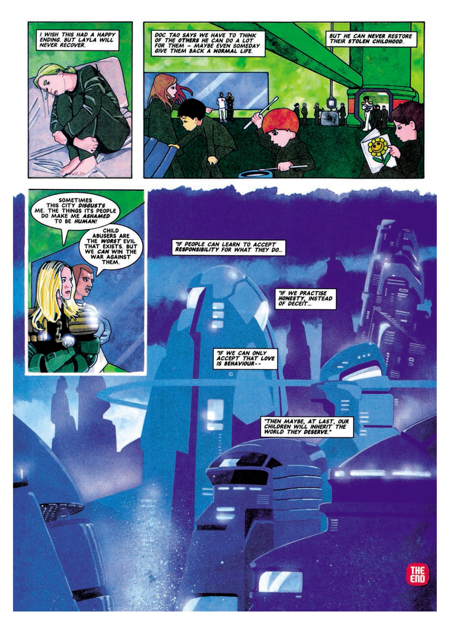 Read online Judge Anderson: The Psi Files comic -  Issue # TPB 3 - 149