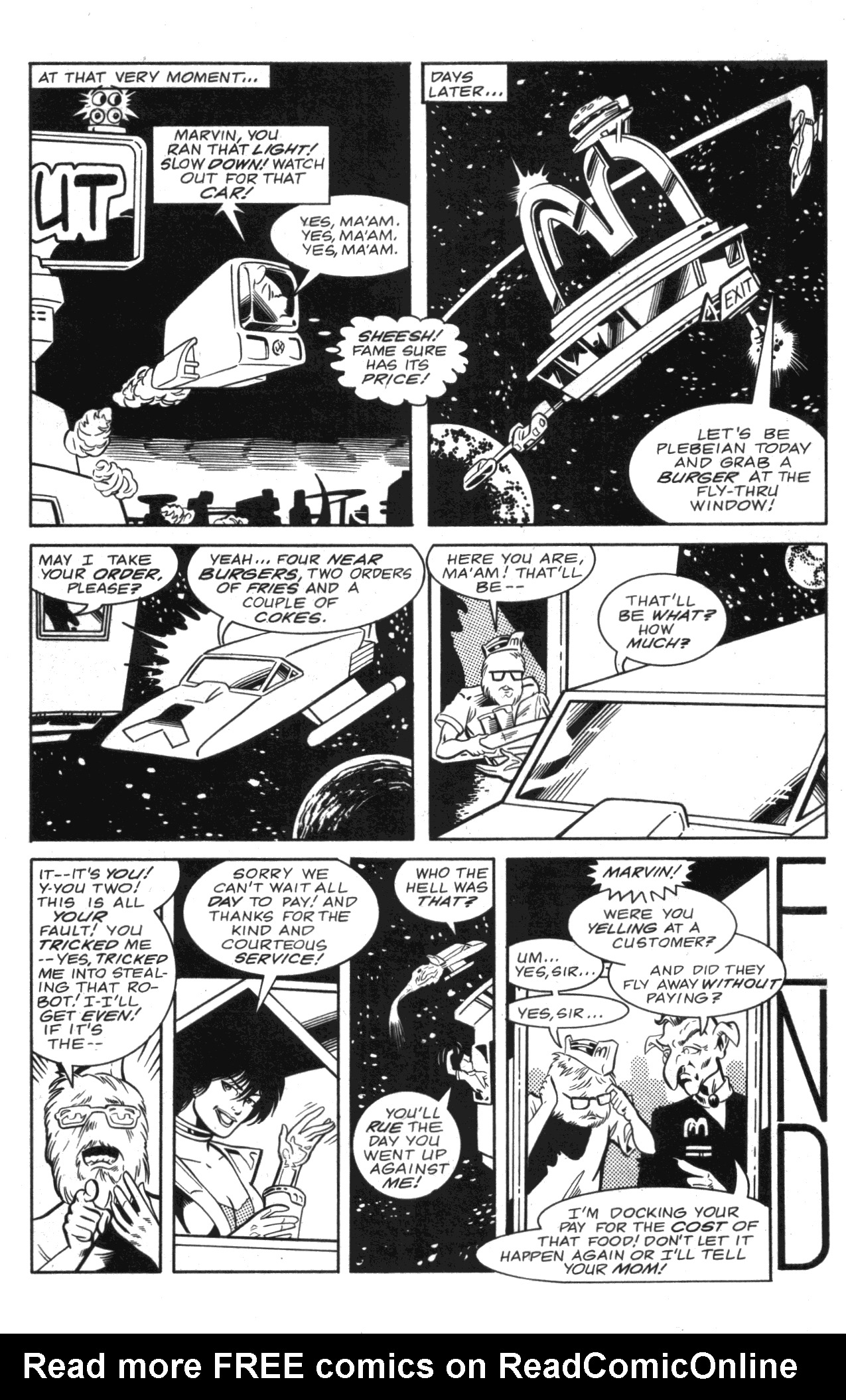 Read online Aristocratic Xtraterrestrial Time-Traveling Thieves comic -  Issue #3 - 26