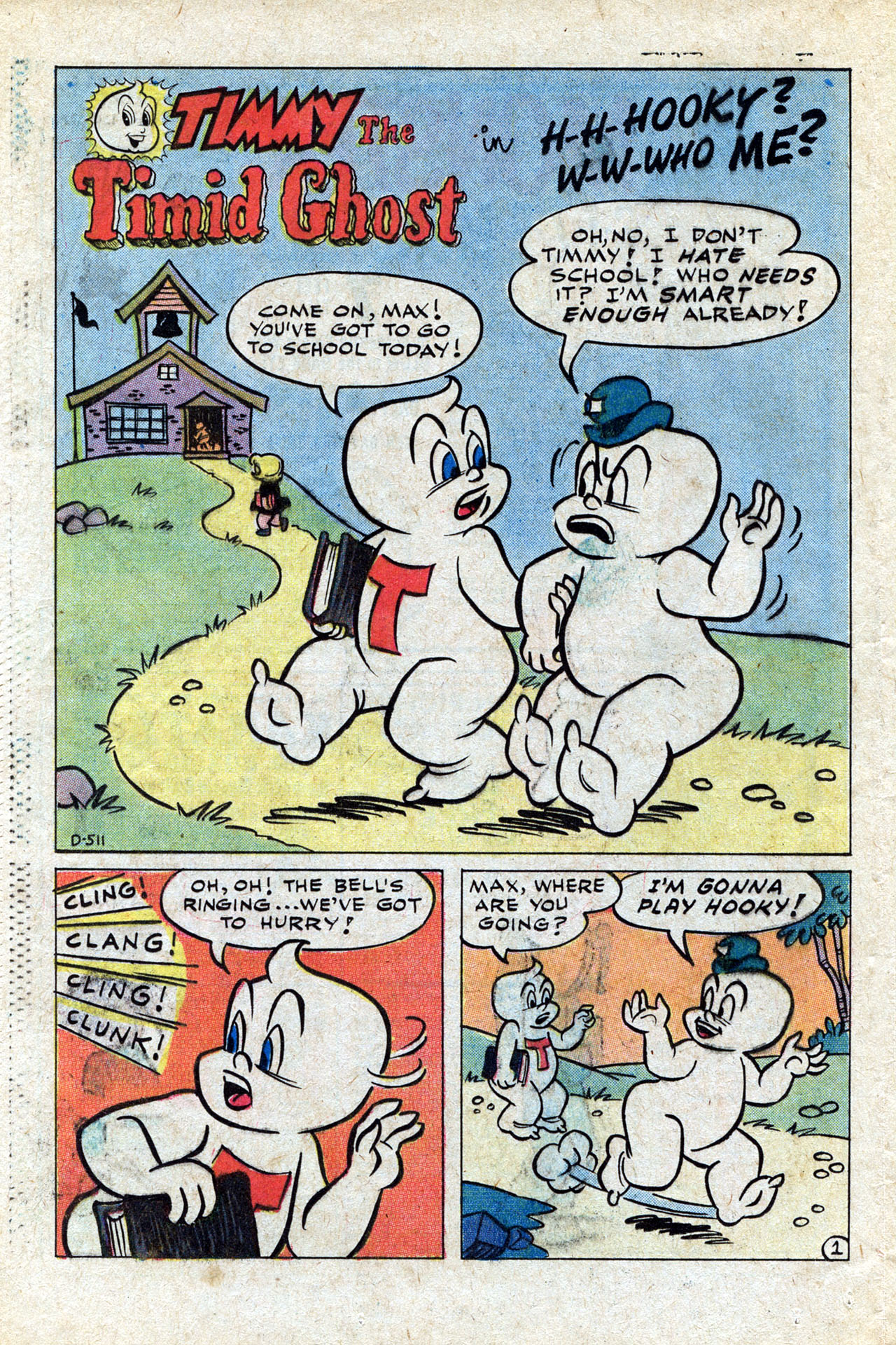 Read online Timmy the Timid Ghost comic -  Issue #20 - 23