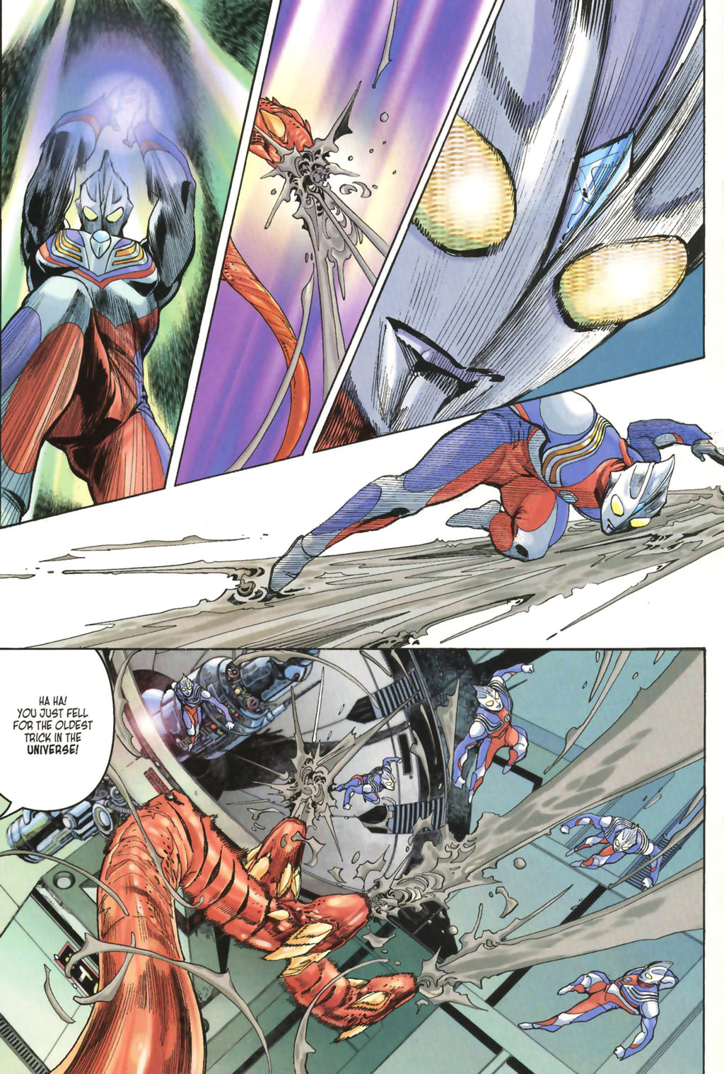 Read online Ultraman Tiga comic -  Issue #9 - 14