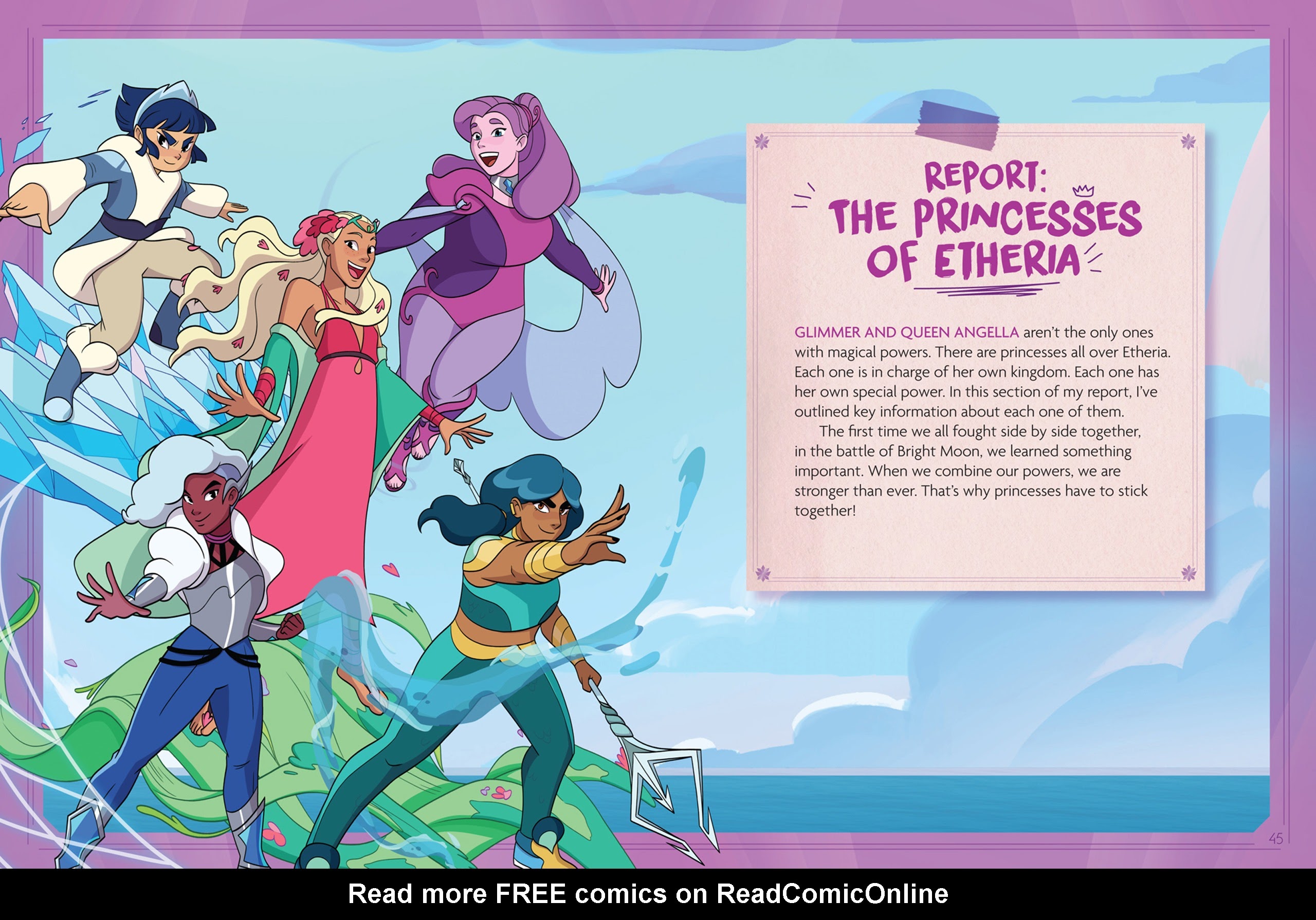 Read online Rebel Princess Guide (She-Ra) comic -  Issue # Full - 24