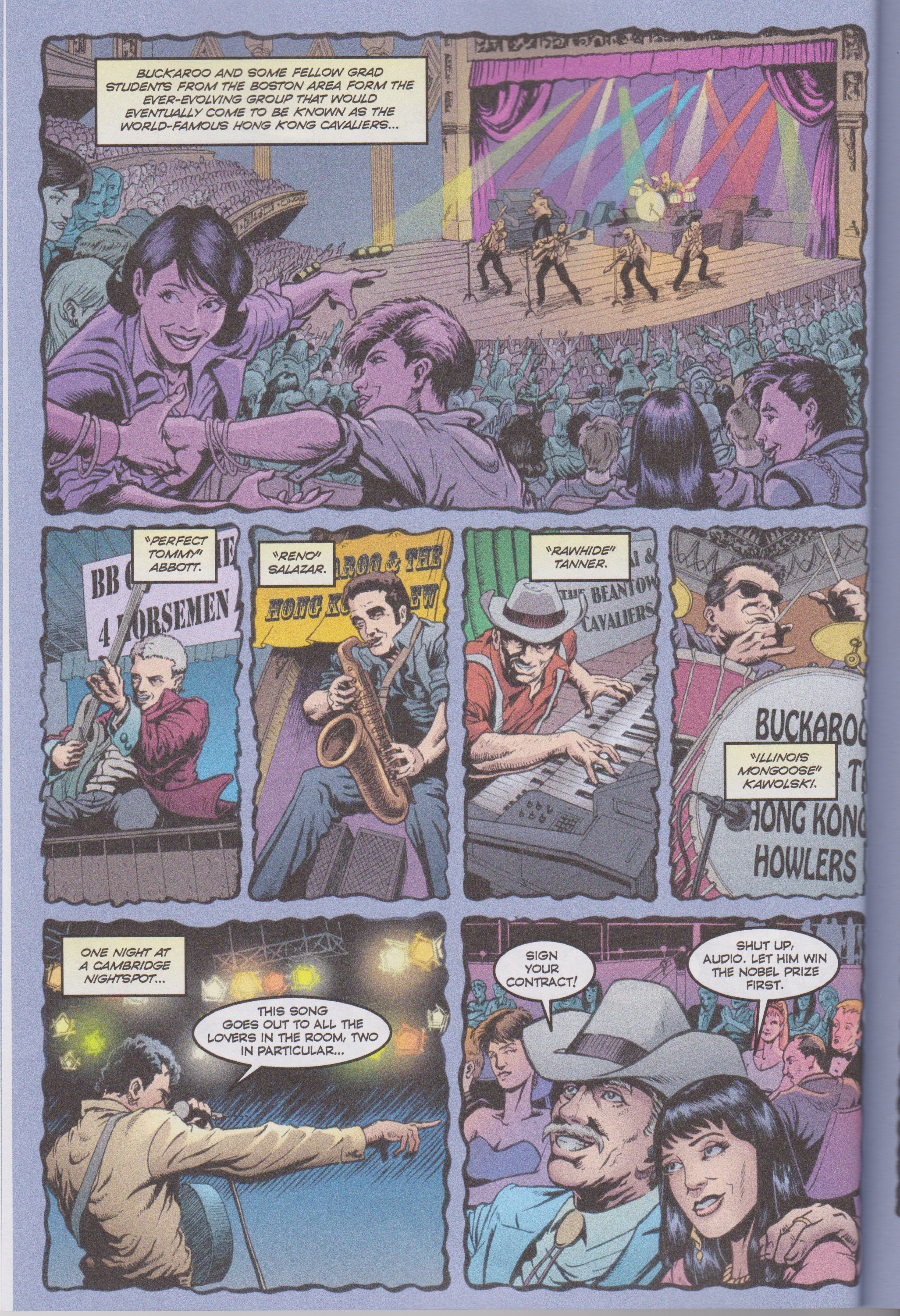 Read online Buckaroo Banzai: No Matter Where You Go... There You Are... comic -  Issue # TPB (Part 1) - 37