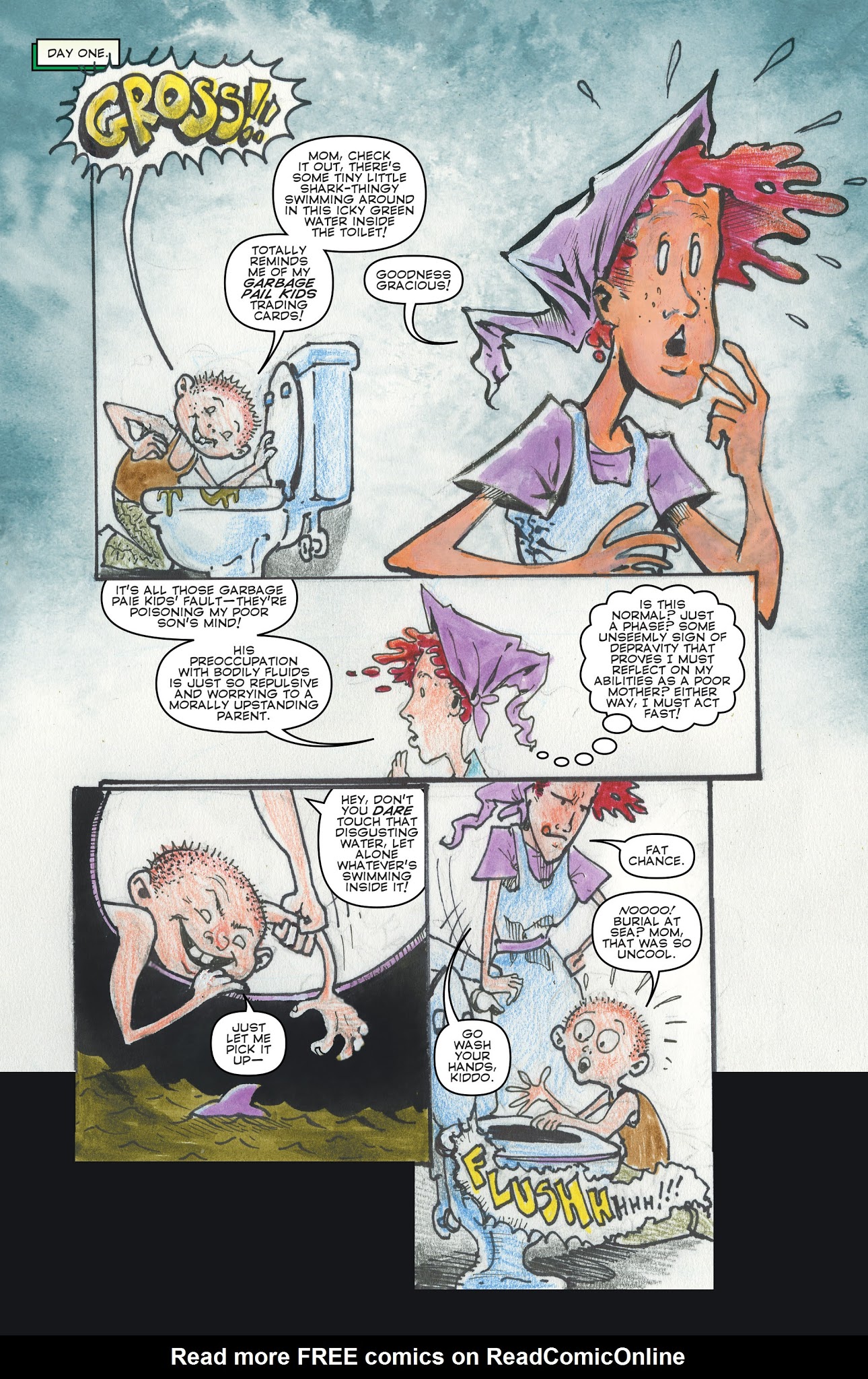 Read online Garbage Pail Kids comic -  Issue # TPB - 110