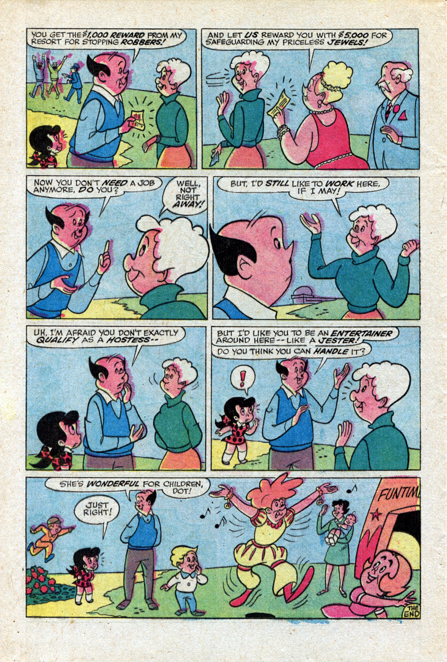 Read online Little Dot (1953) comic -  Issue #146 - 16