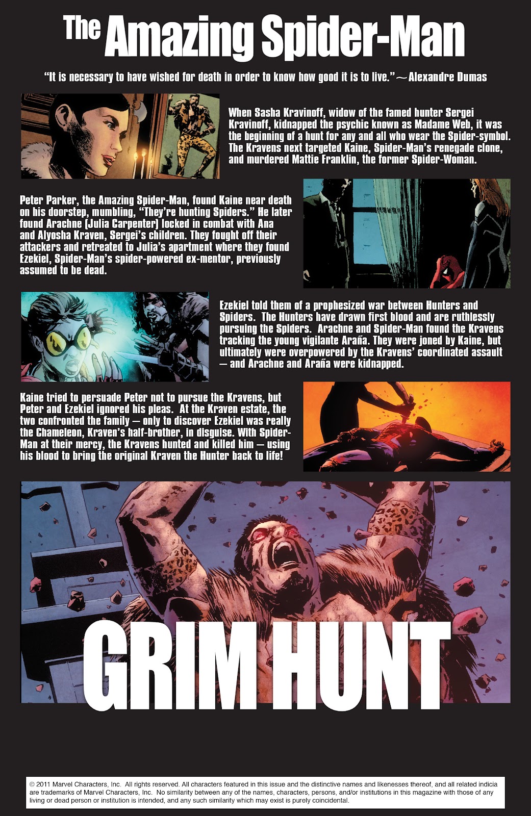Amazing Spider-Man: Grim Hunt issue TPB (Part 1) - Page 77