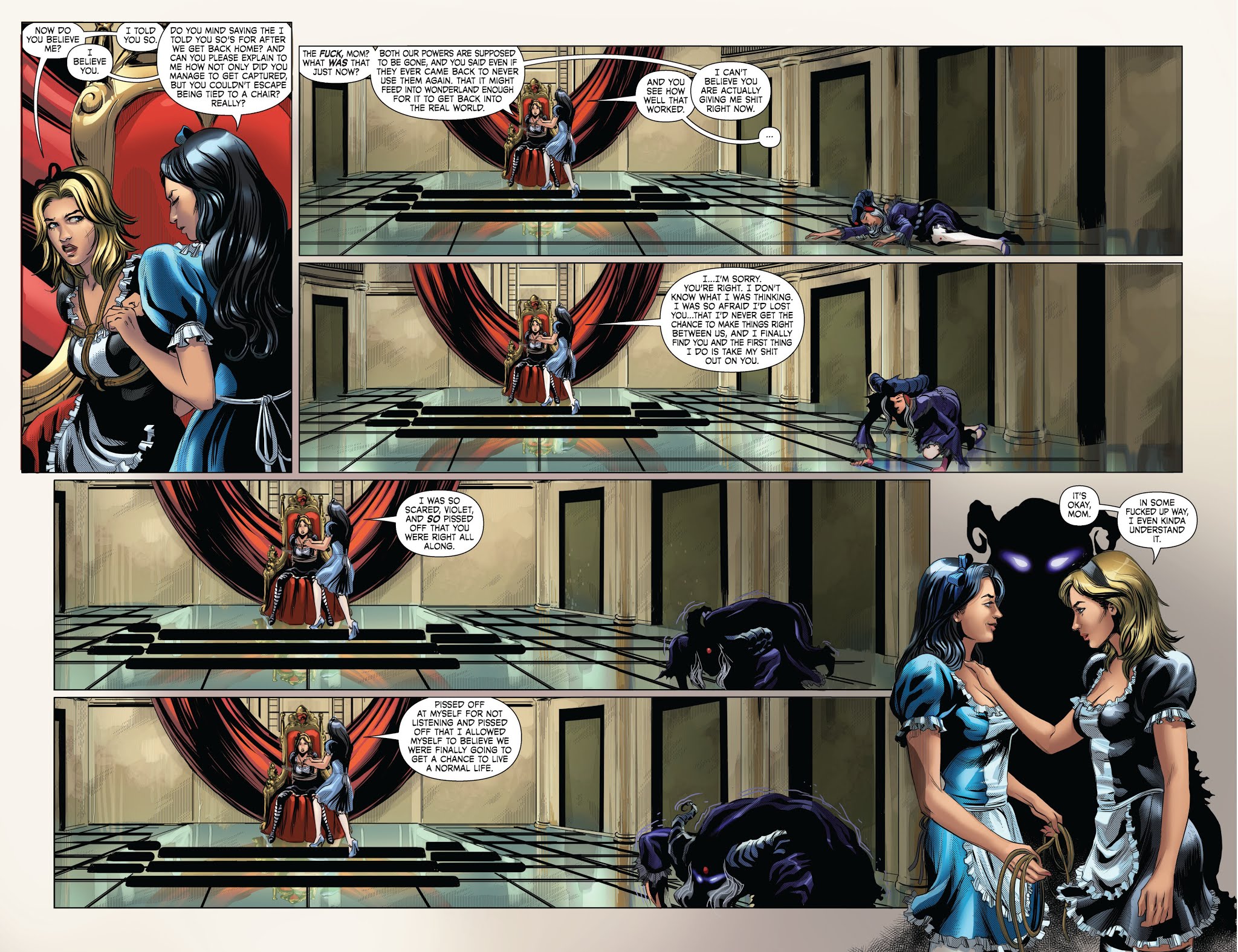 Read online Revenge of Wonderland comic -  Issue #5 - 18