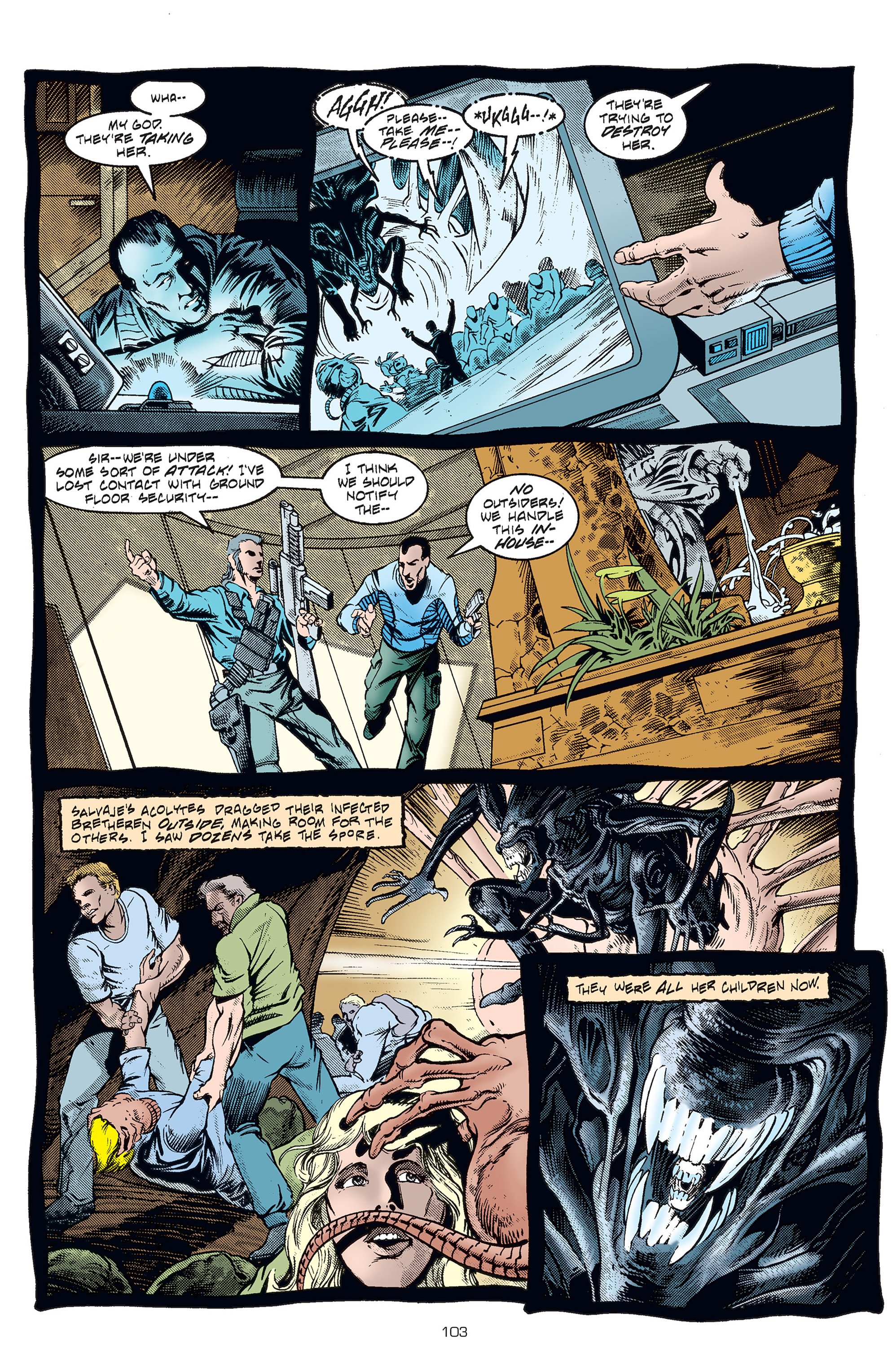 Read online Aliens: The Essential Comics comic -  Issue # TPB (Part 2) - 5