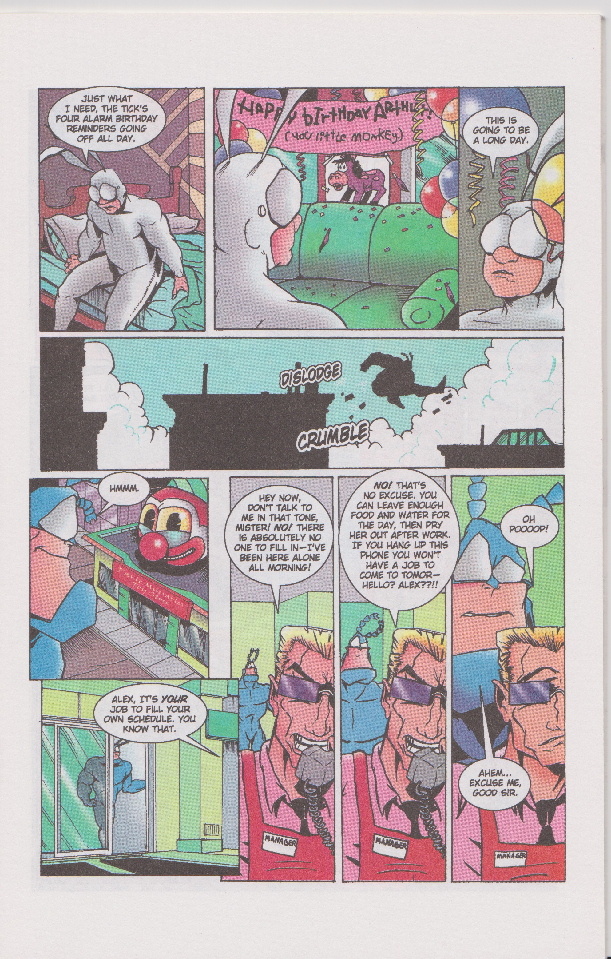 Read online The Tick Incredible Internet Comic comic -  Issue # Full - 5