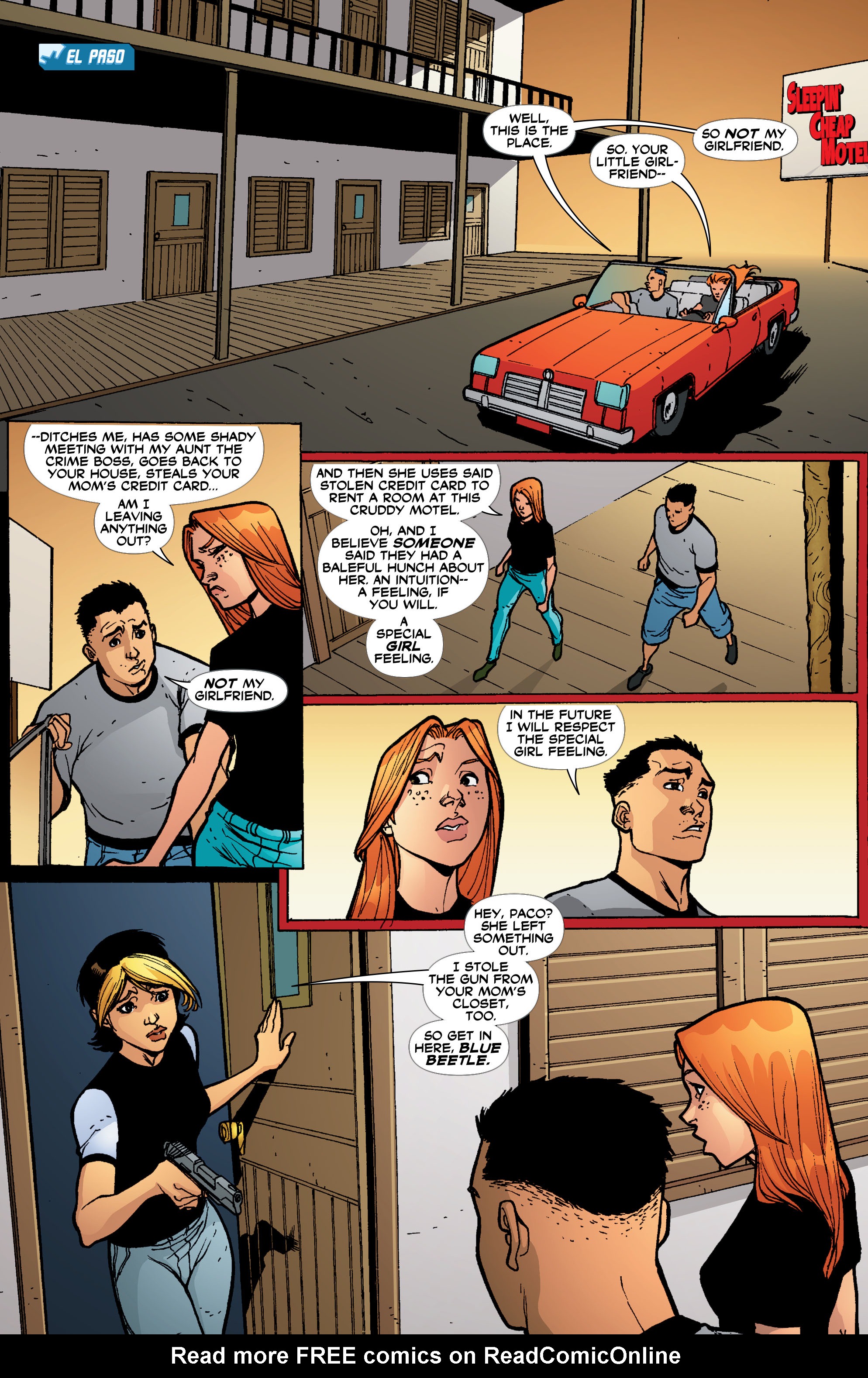 Read online Blue Beetle (2006) comic -  Issue #32 - 18