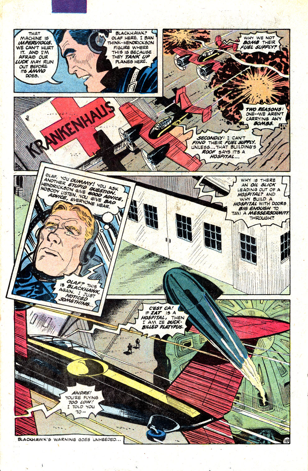 Blackhawk (1957) Issue #253 #144 - English 20
