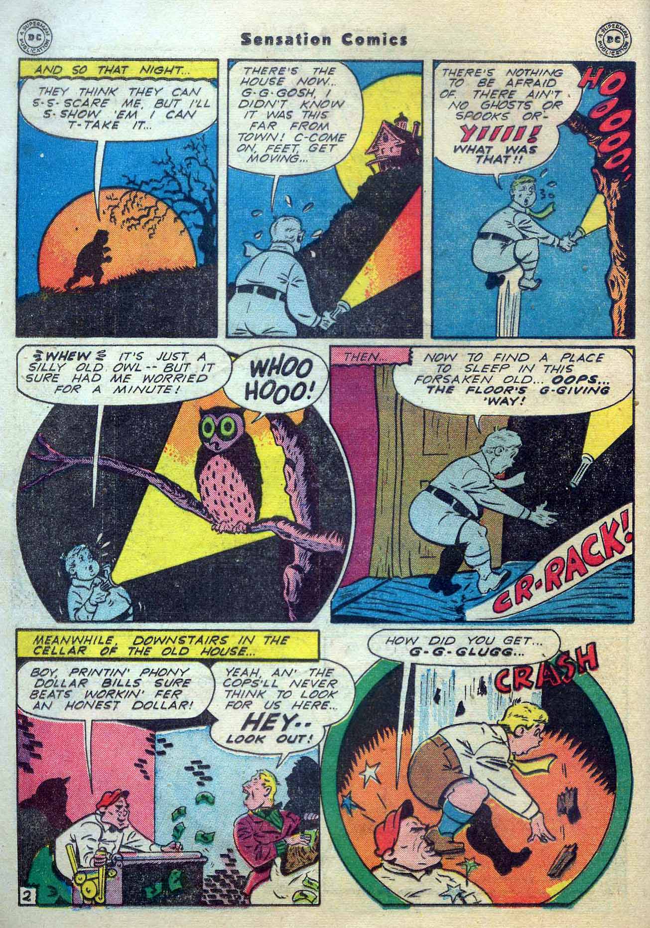 Read online Sensation (Mystery) Comics comic -  Issue #56 - 18