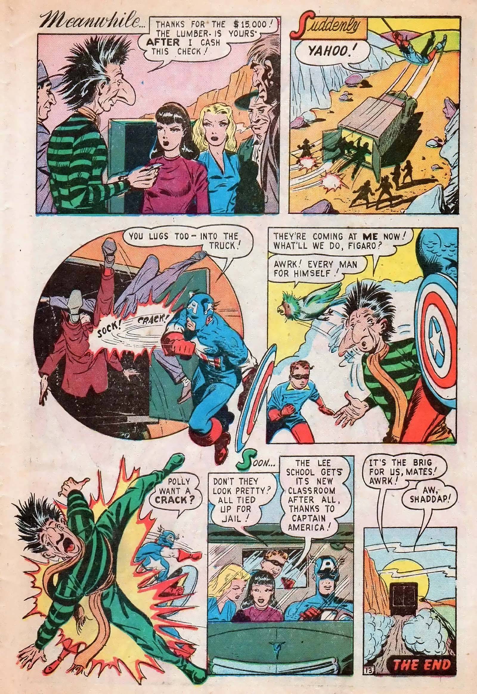 Read online Captain America Comics comic -  Issue #63 - 26