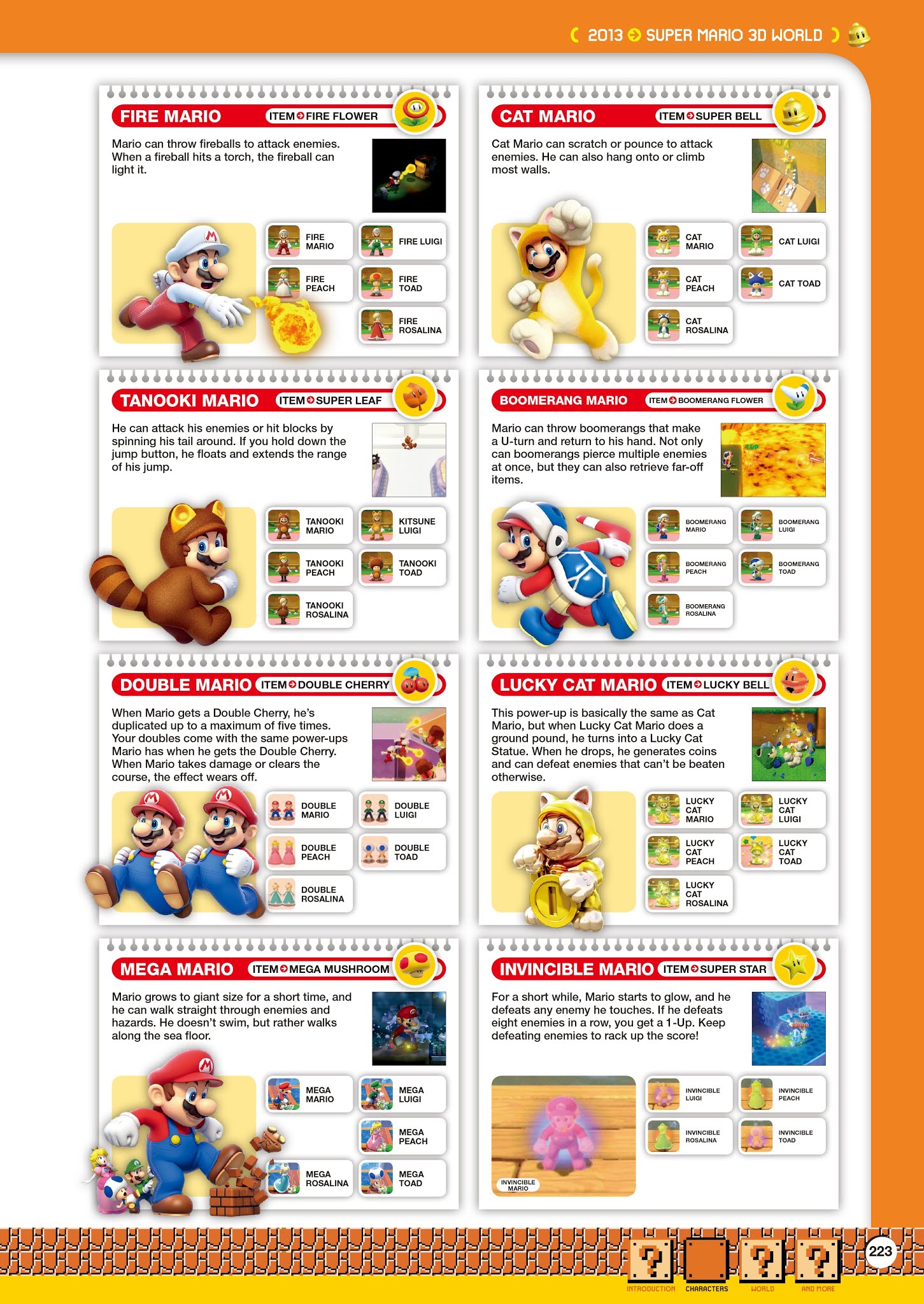 Read online Super Mario Bros. Encyclopedia: The Official Guide to the First 30 Years comic -  Issue # TPB (Part 3) - 24