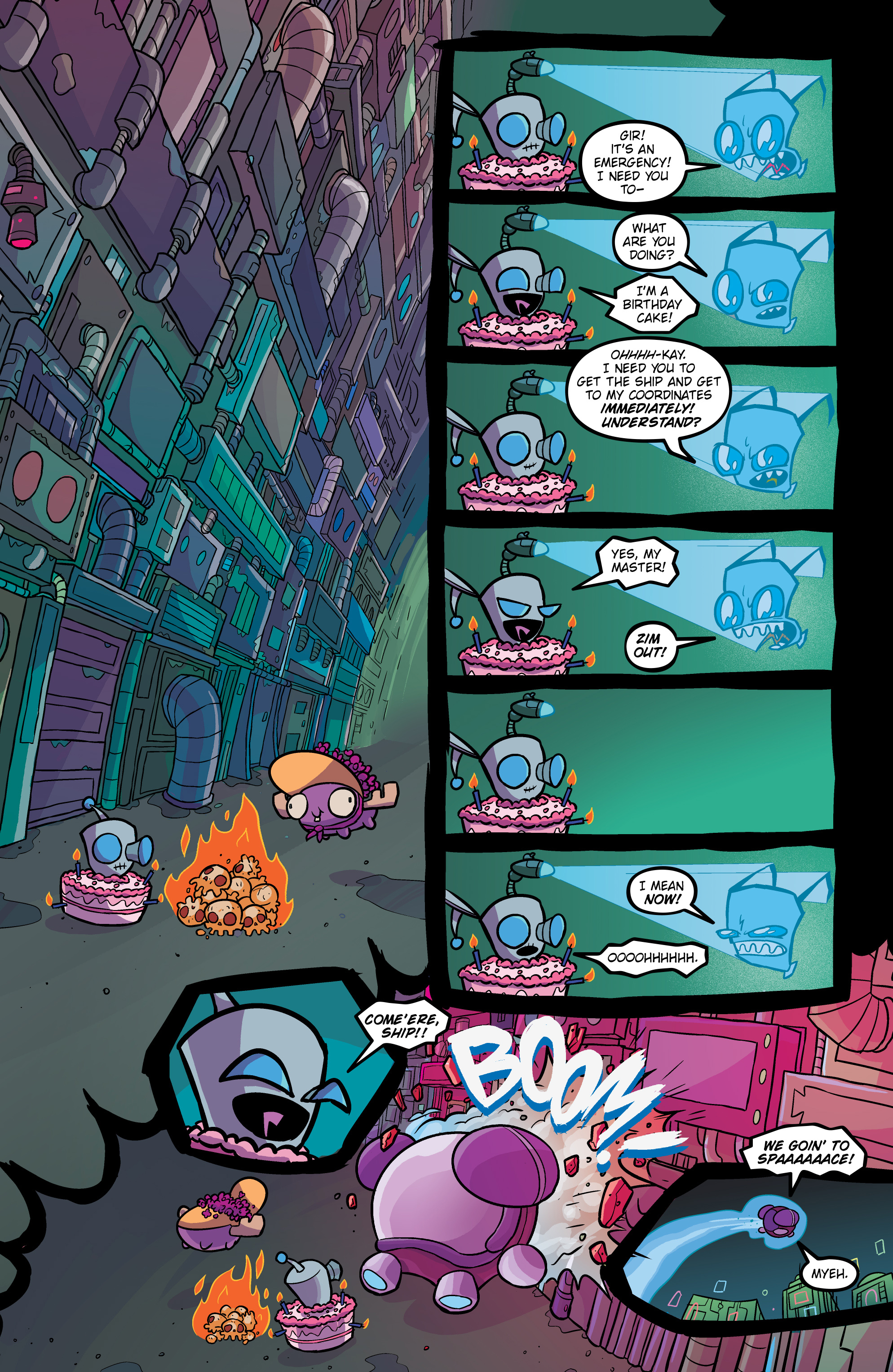 Read online Invader Zim comic -  Issue # _TPB 5 - 88