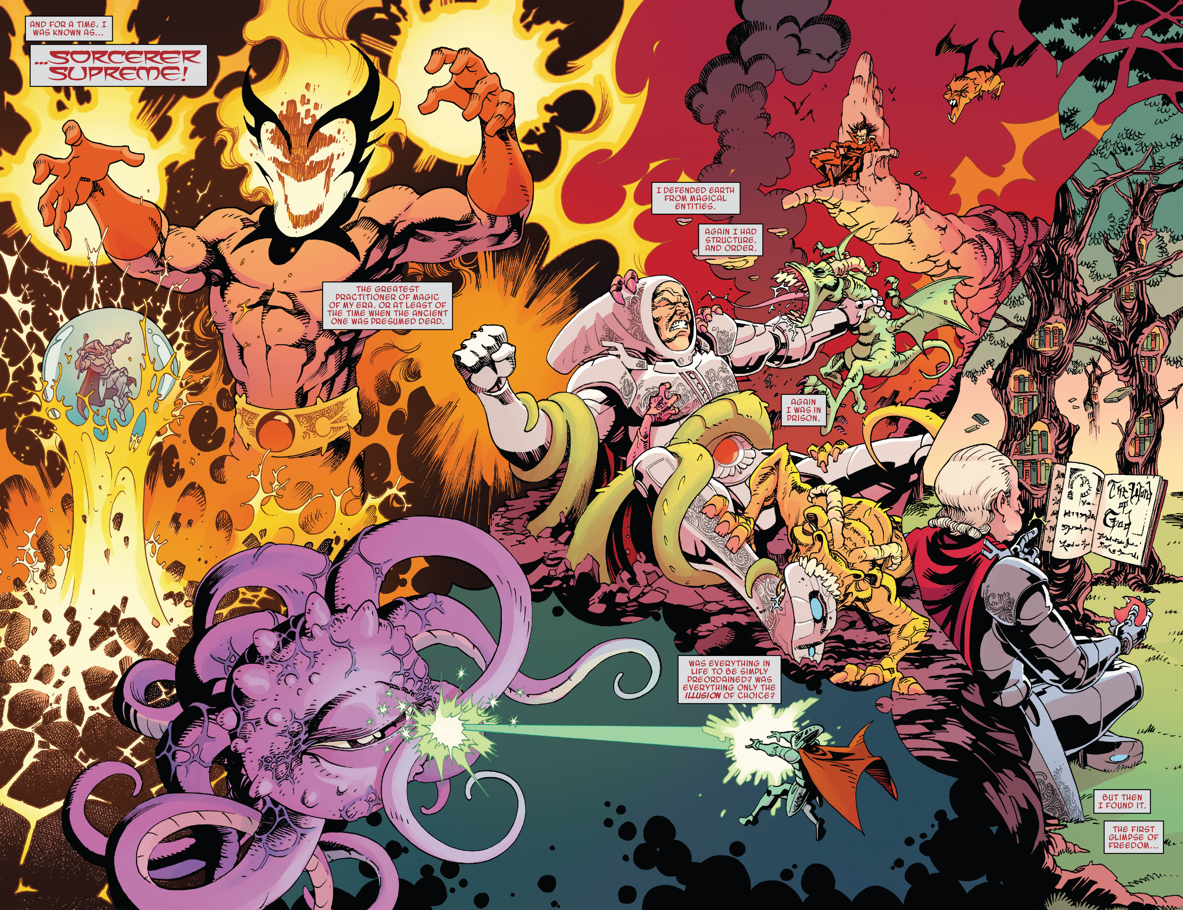 Read online Doctor Strange and the Sorcerers Supreme comic -  Issue #5 - 5