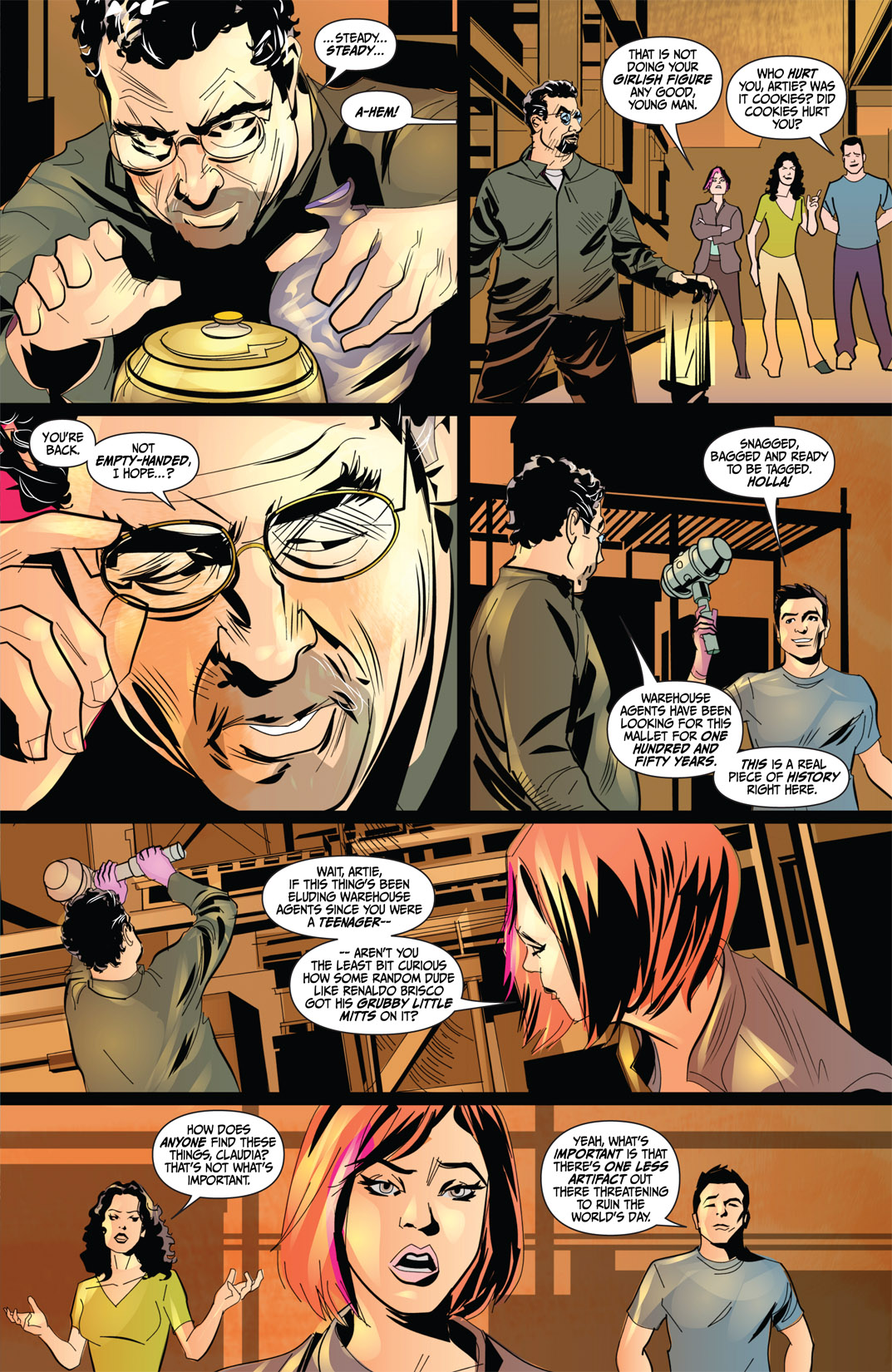 Read online Warehouse 13 comic -  Issue # _TPB - 25