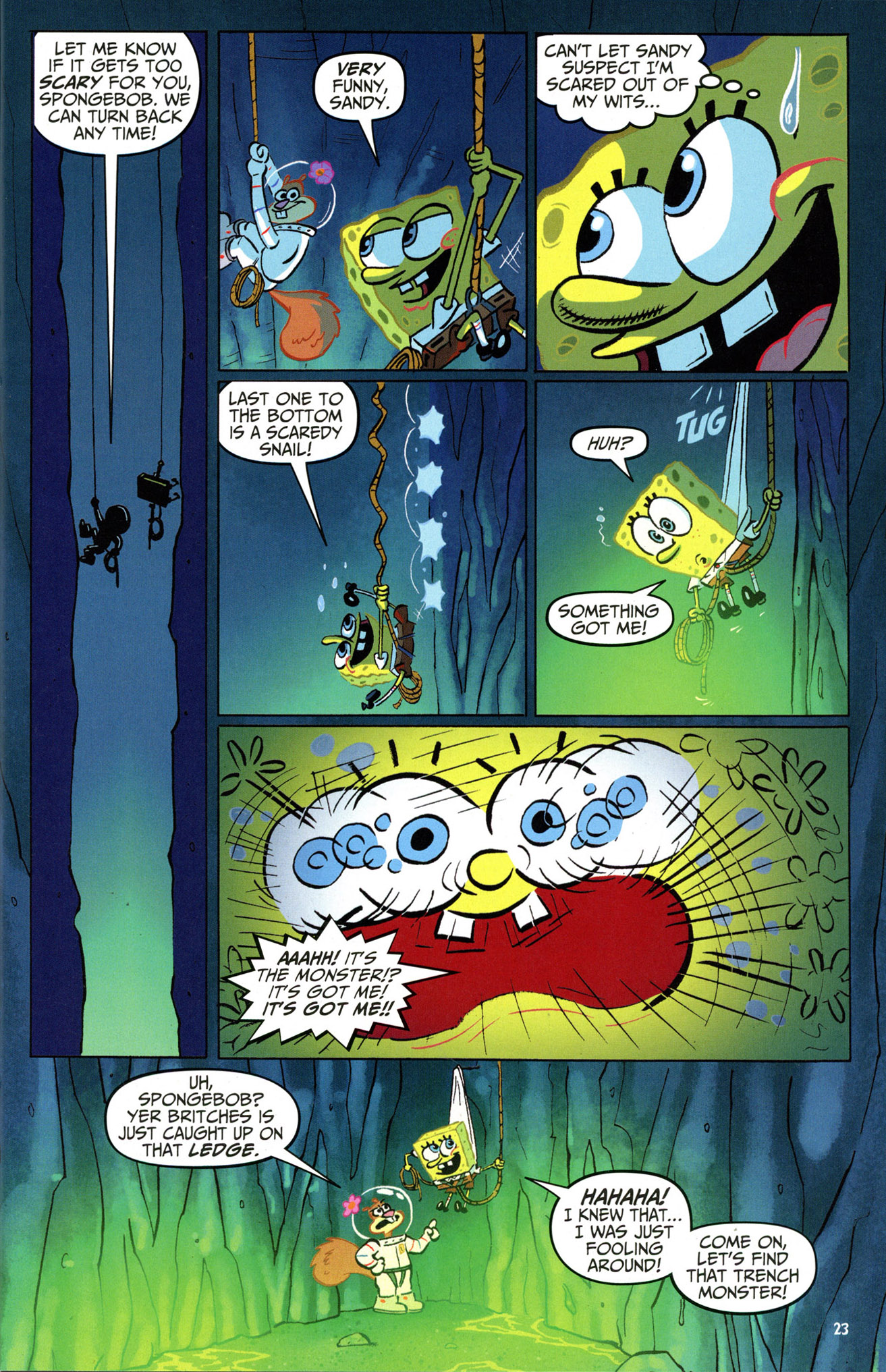 Read online SpongeBob Comics comic -  Issue #29 - 24