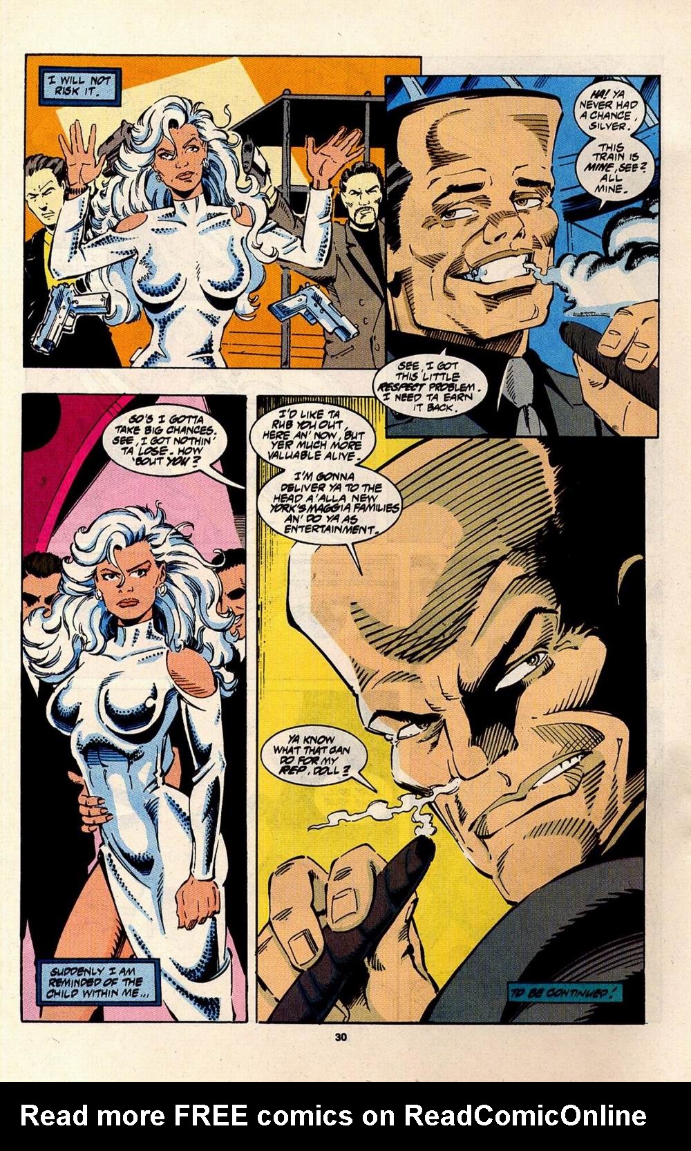 Read online Silver Sable and the Wild Pack comic -  Issue #31 - 23